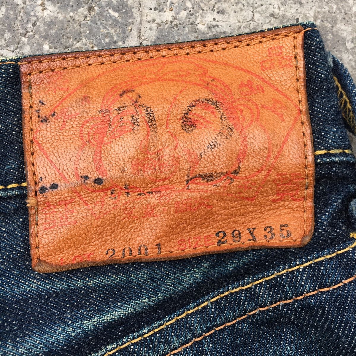 Evisu Vintage Evisu Selvedge denim jeans no2 Size US 29 - 8 Thumbnail