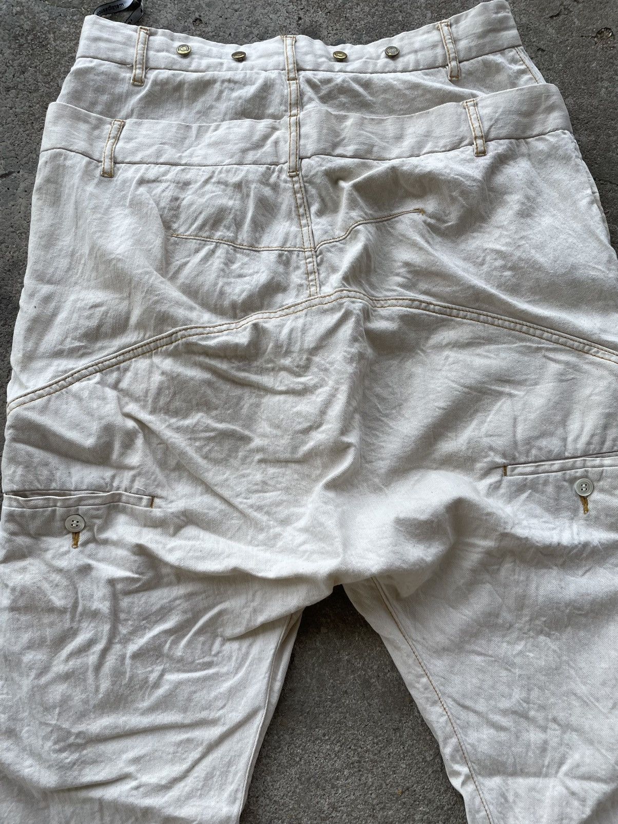 Issey Miyake Mercibeaucoup double waist pants Size US 32 / EU 48 - 5 Thumbnail