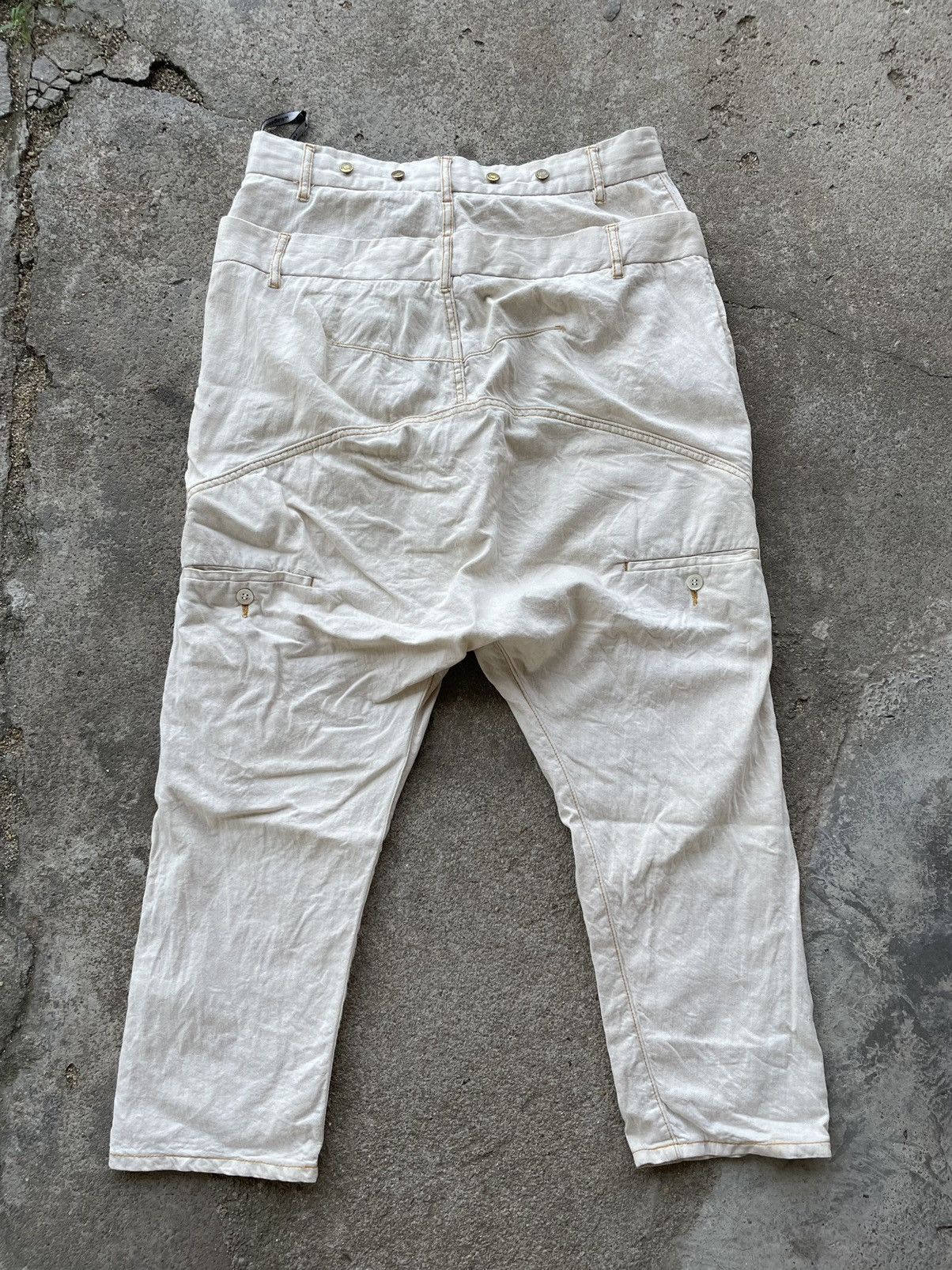 Issey Miyake Mercibeaucoup double waist pants Size US 32 / EU 48 - 2 Thumbnail
