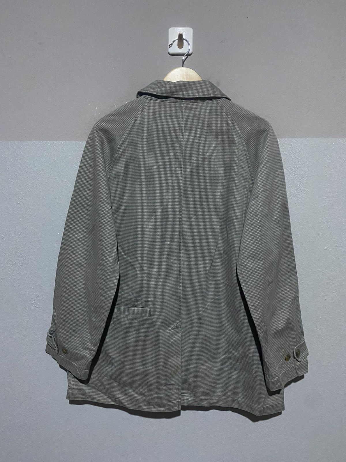 Japanese Brand × Vintage Hiromichi Nakano Vintage Japanese Houndstooth Coat Checkered Size US L / EU 52-54 / 3 - 6 Thumbnail