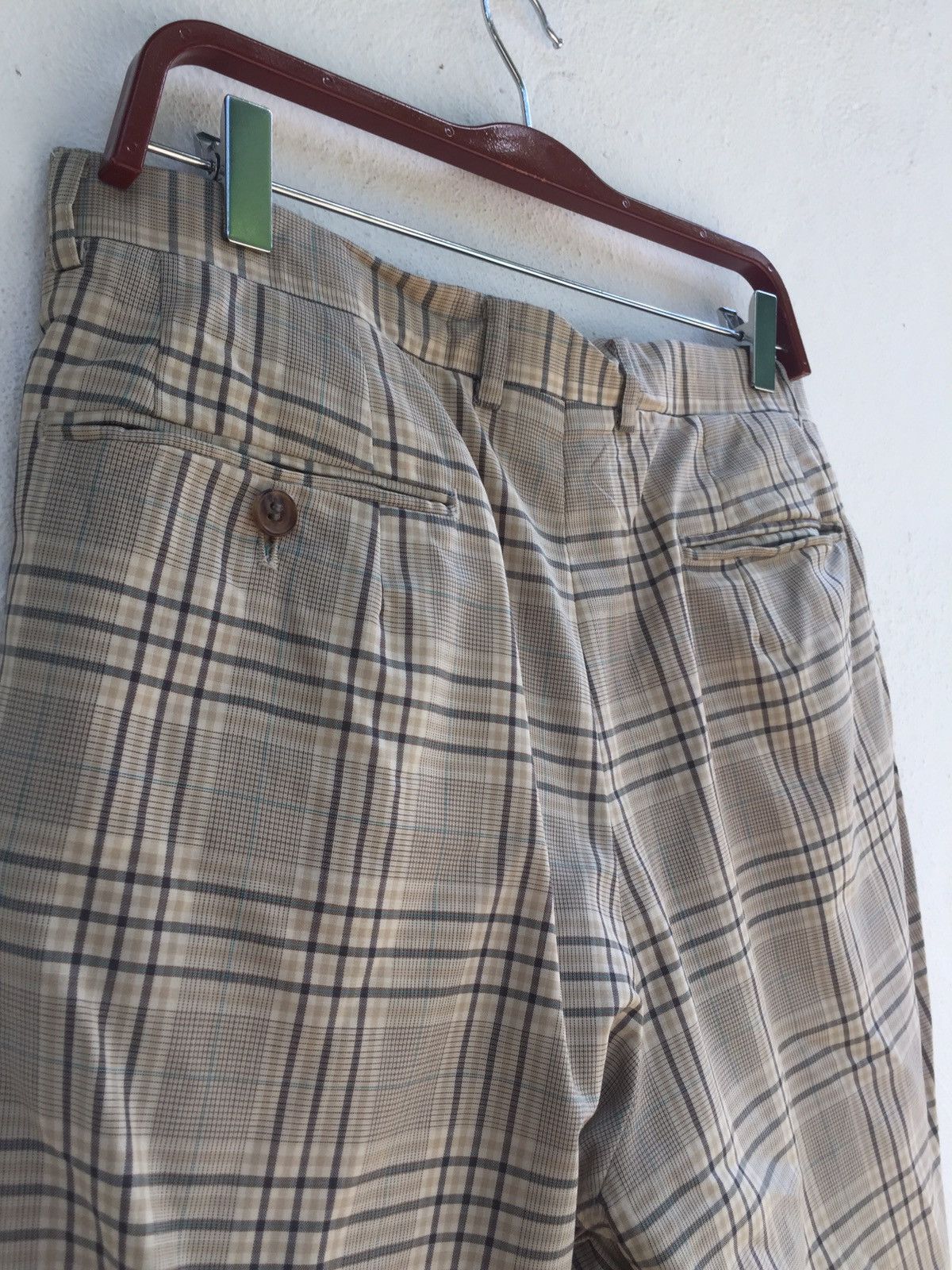 Valentino × Vintage VALENTINO GARAVANI CHECK CASUAL PANTS Size US 32 / EU 48 - 7 Thumbnail