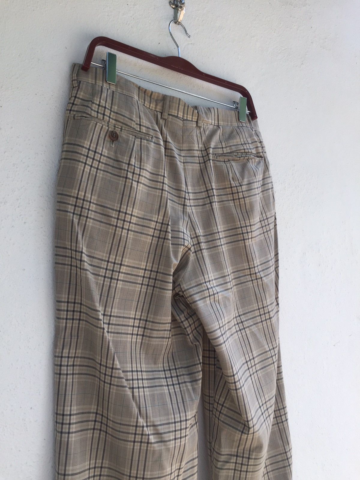 Valentino × Vintage VALENTINO GARAVANI CHECK CASUAL PANTS Size US 32 / EU 48 - 6 Thumbnail