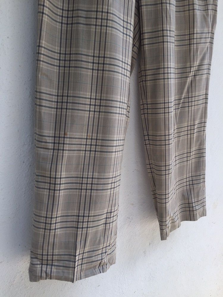 Valentino × Vintage VALENTINO GARAVANI CHECK CASUAL PANTS Size US 32 / EU 48 - 3 Thumbnail