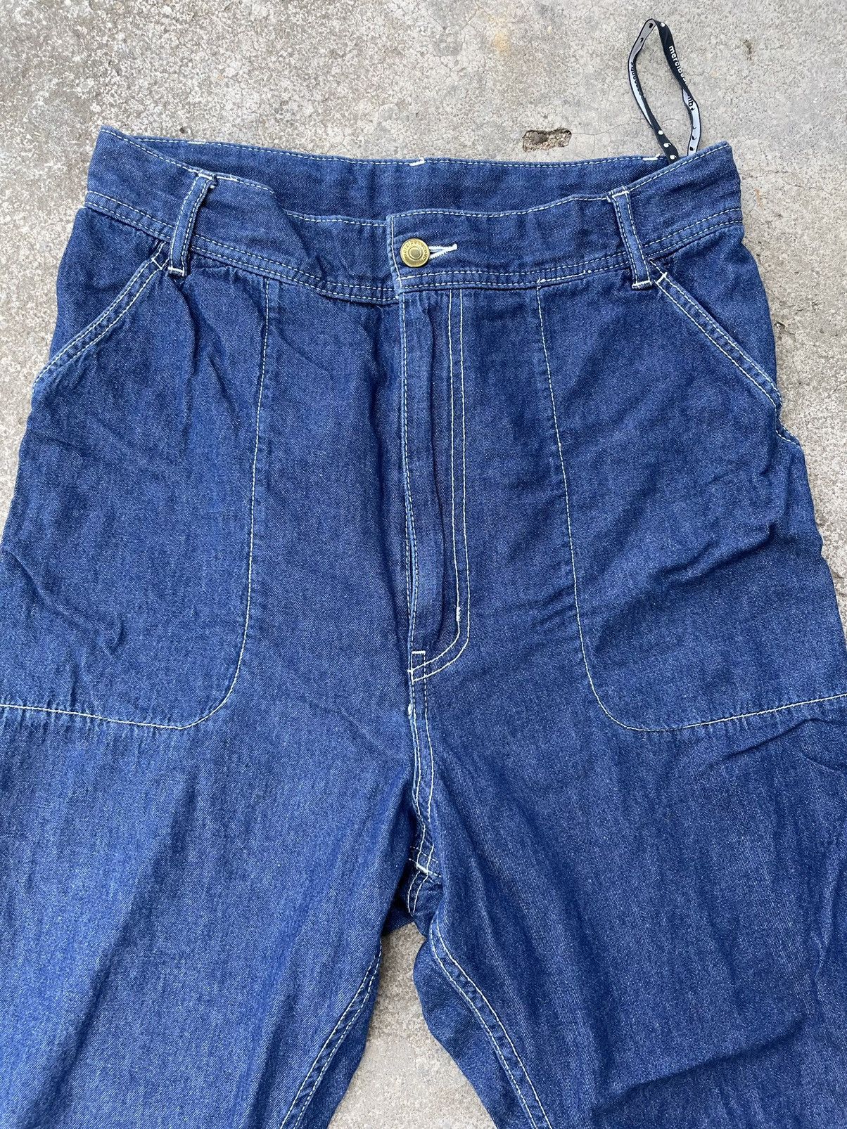 Issey Miyake Mercibeaucoup design denim pants Size US 30 / EU 46 - 3 Thumbnail