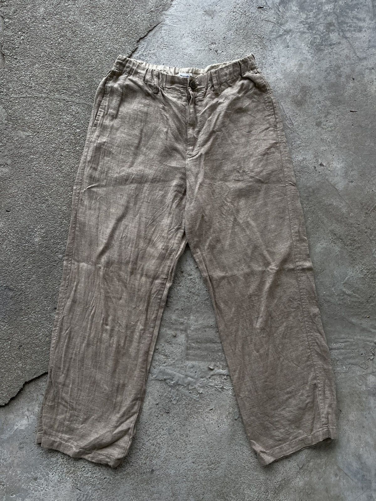 Issey Miyake Plantation casual pants crop pants Size US 31 - 1 Thumbnail
