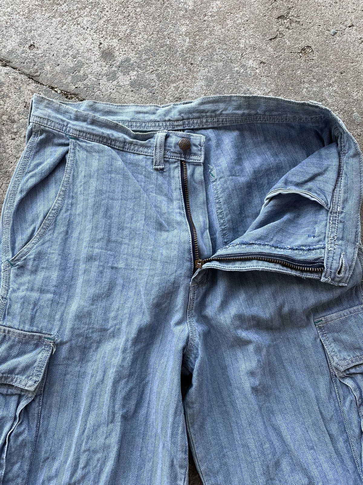 Blue Blue Japan Blue Blue cargo denim pants Size US 31 - 5 Thumbnail
