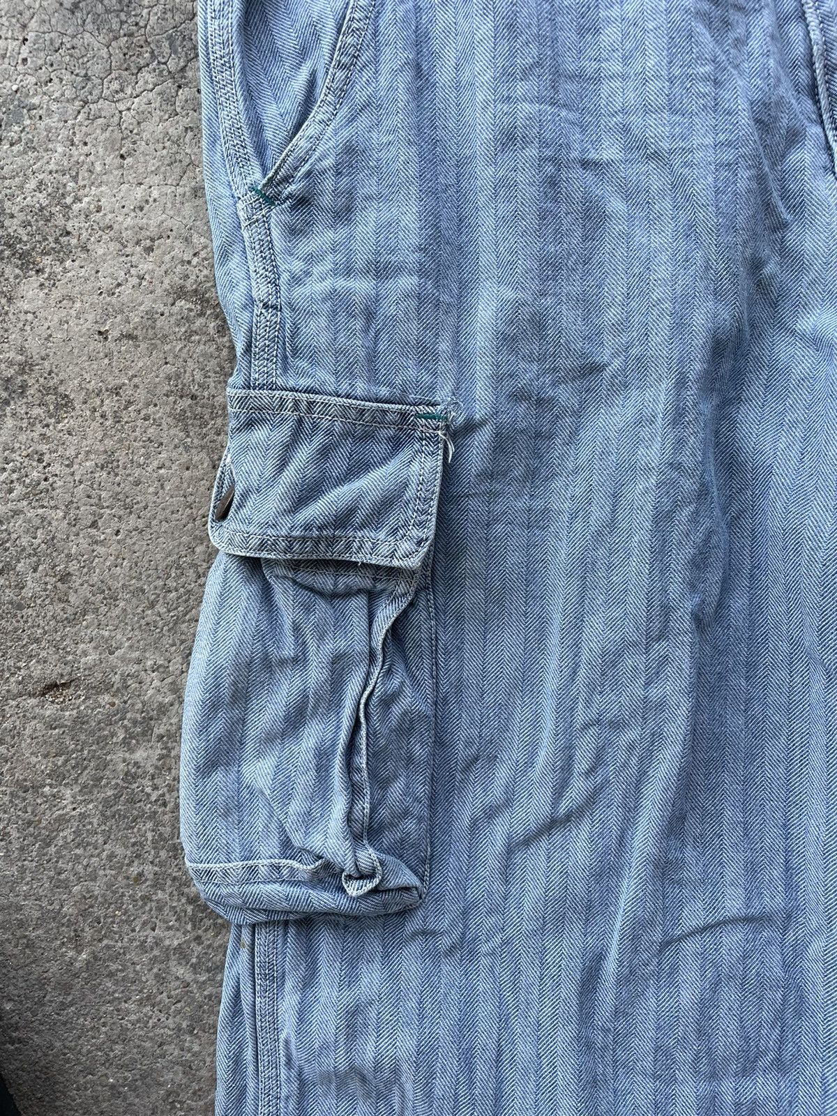 Blue Blue Japan Blue Blue cargo denim pants Size US 31 - 8 Thumbnail