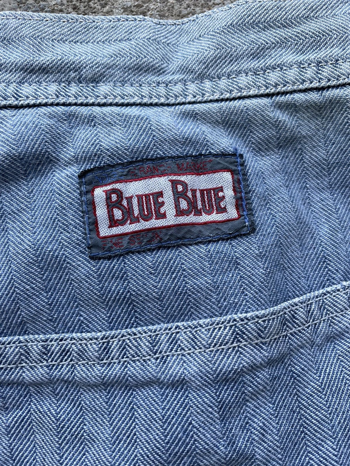 Blue Blue Japan Blue Blue cargo denim pants Size US 31 - 9 Thumbnail