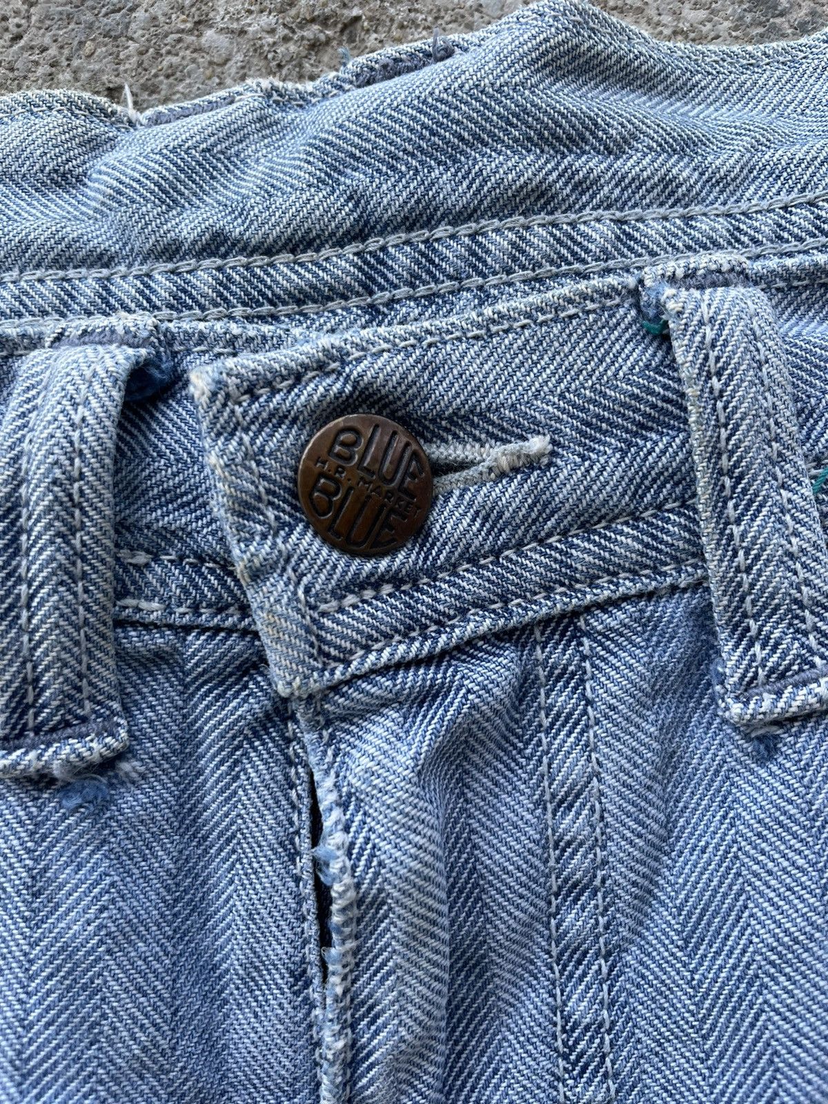 Blue Blue Japan Blue Blue cargo denim pants Size US 31 - 6 Thumbnail