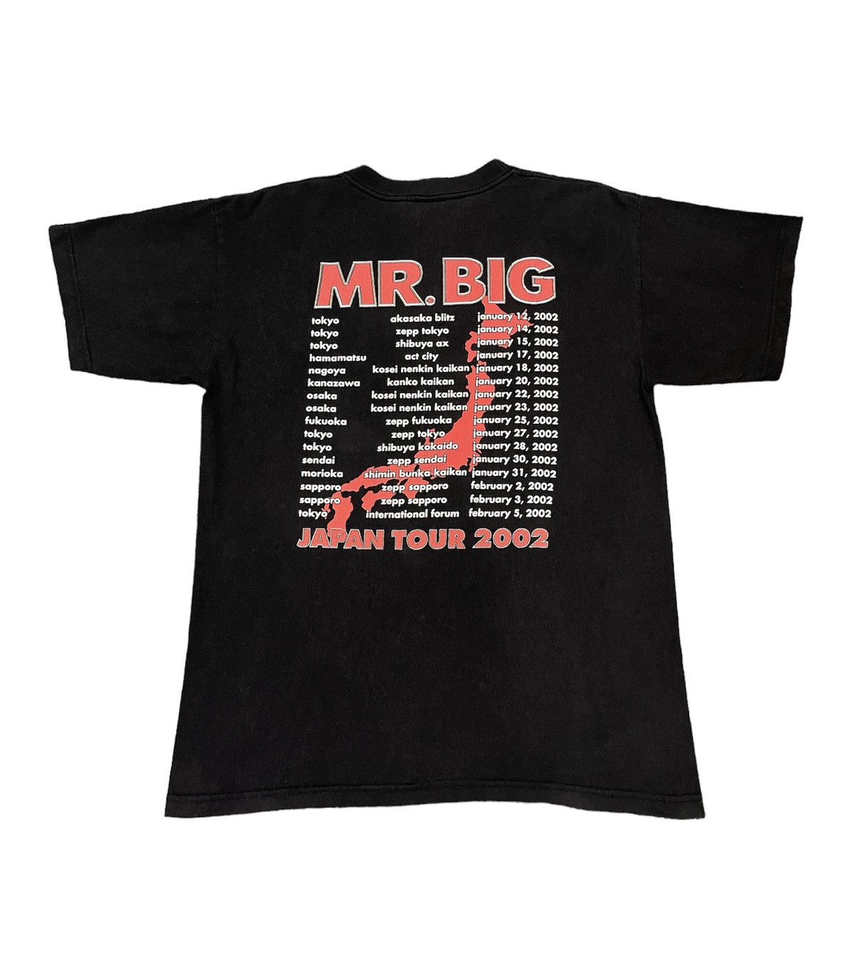 VINTAGE MR.BIG JAPAN TOUR 2002