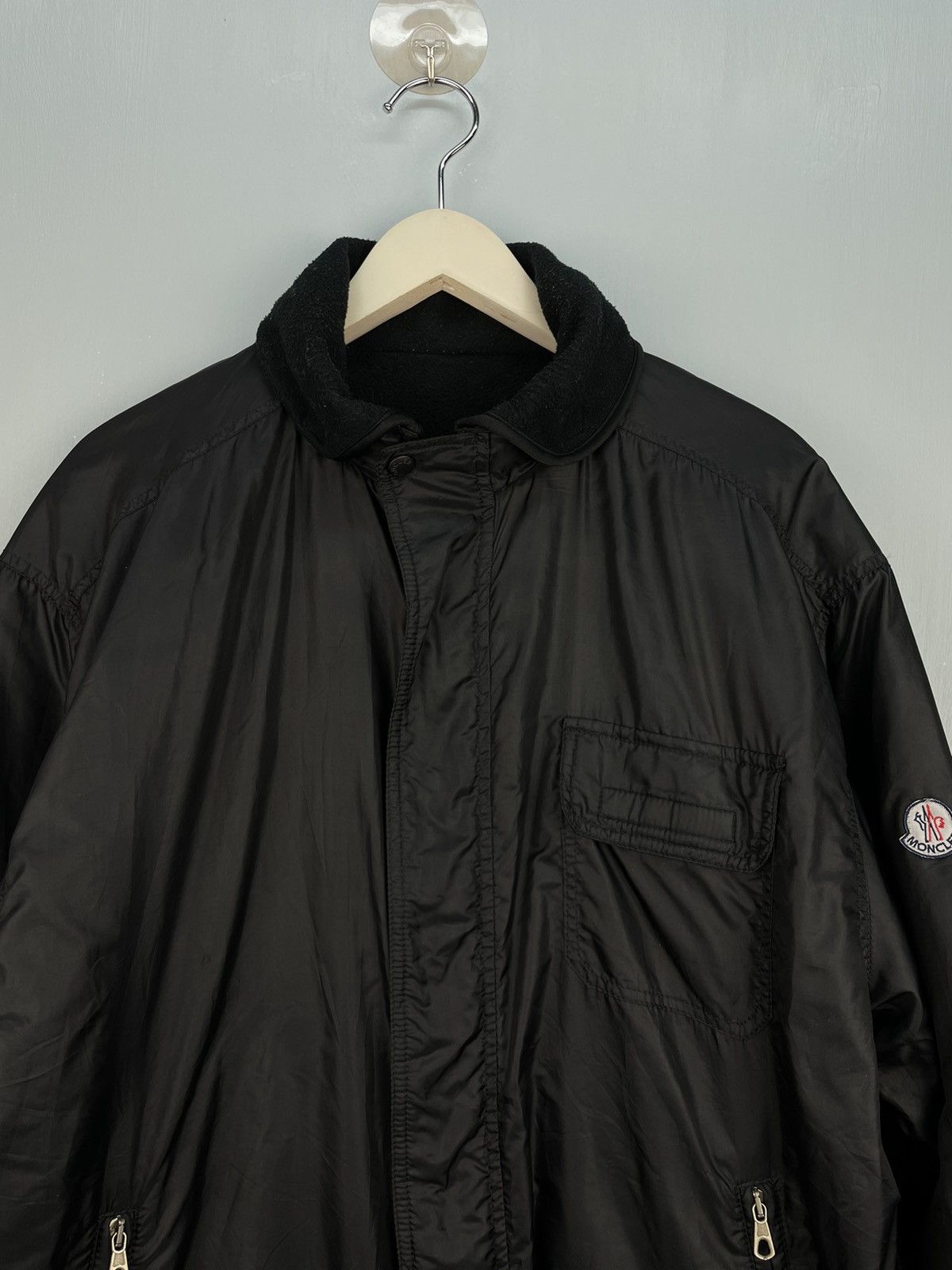 Moncler Vintage Moncler reversible jacket with hoodie Size US L / EU 52-54 / 3 - 5 Thumbnail