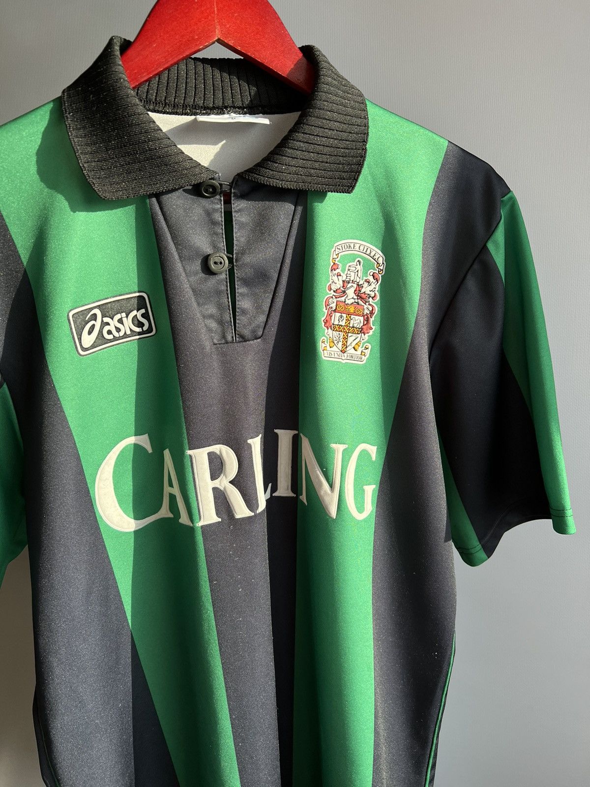 Vintage Vintage Asics Stoke City 1994 1995 Away Football Shirt | Grailed