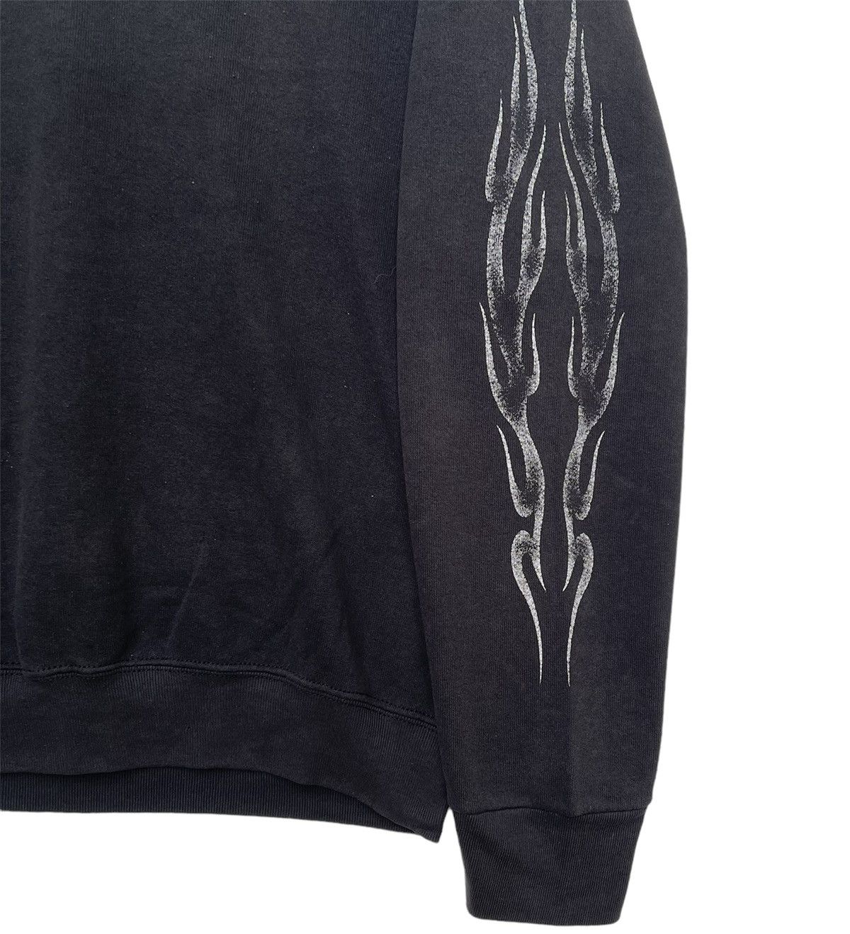 Japanese Brand Vintage 90s Black Angel Big Logo Sweatshirt | Punker | L Size US L / EU 52-54 / 3 - 5 Thumbnail