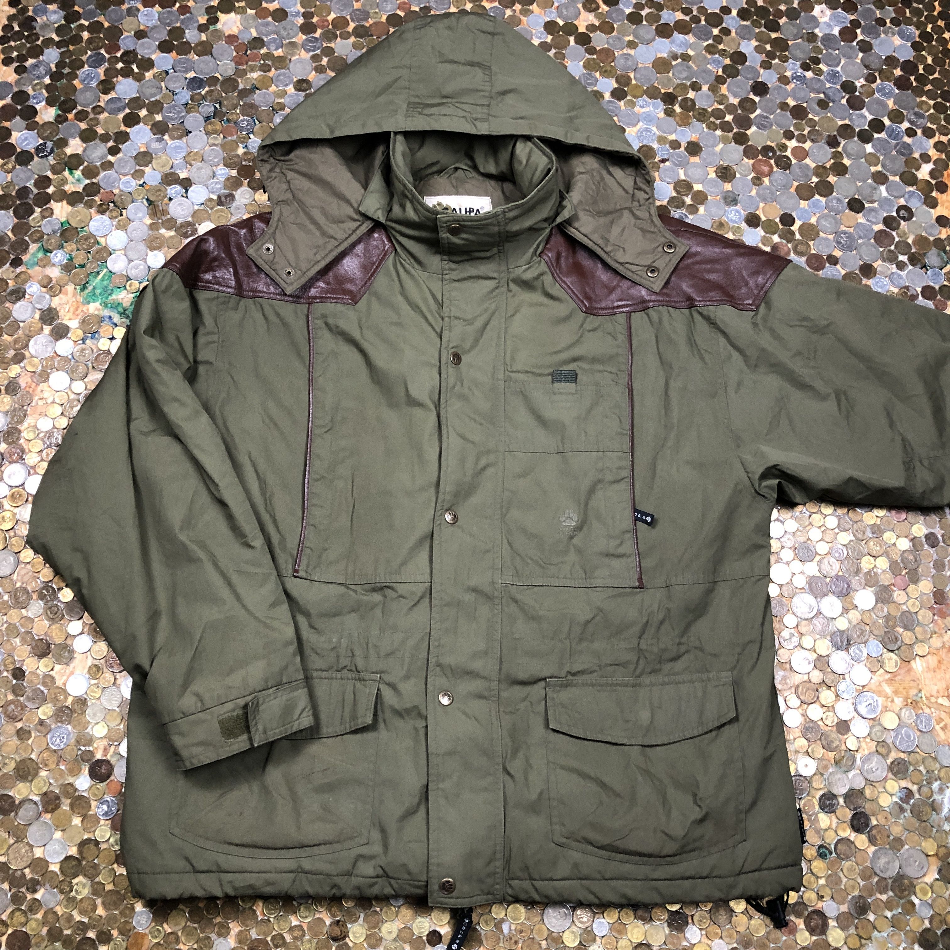 Vintage Gaupa Vintage Jacket with leather arms Size US XL / EU 56 / 4 - 1 Thumbnail