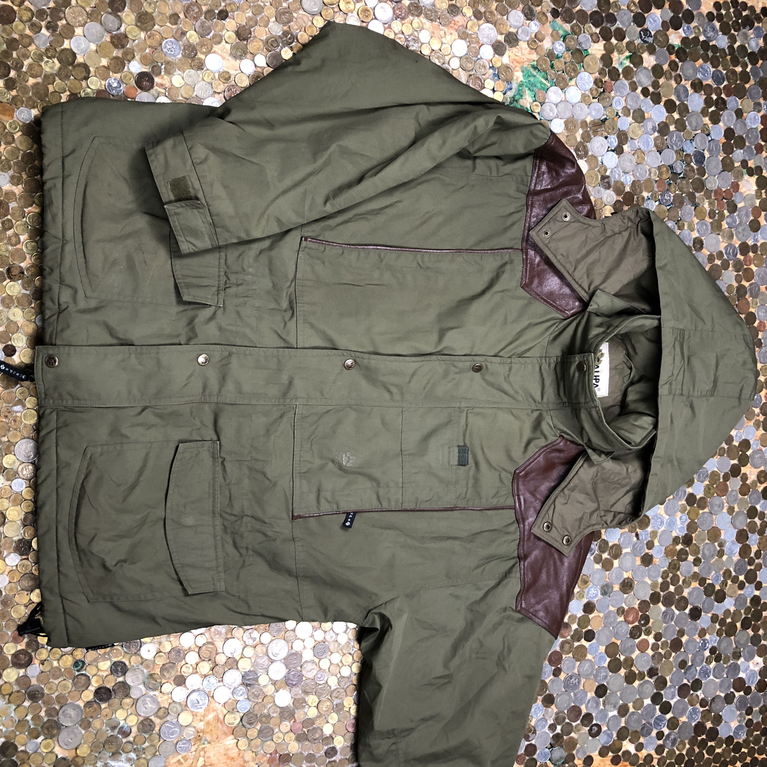 Vintage Gaupa Vintage Jacket with leather arms Size US XL / EU 56 / 4 - 1 Thumbnail