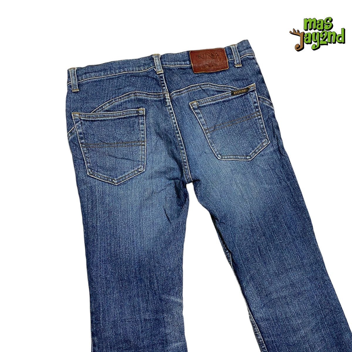 Hysteric Glamour KINKY JEANS HYSTERIC GLAMOUR BOOT CUT Size 28" / US 6 / IT 42 - 5 Thumbnail
