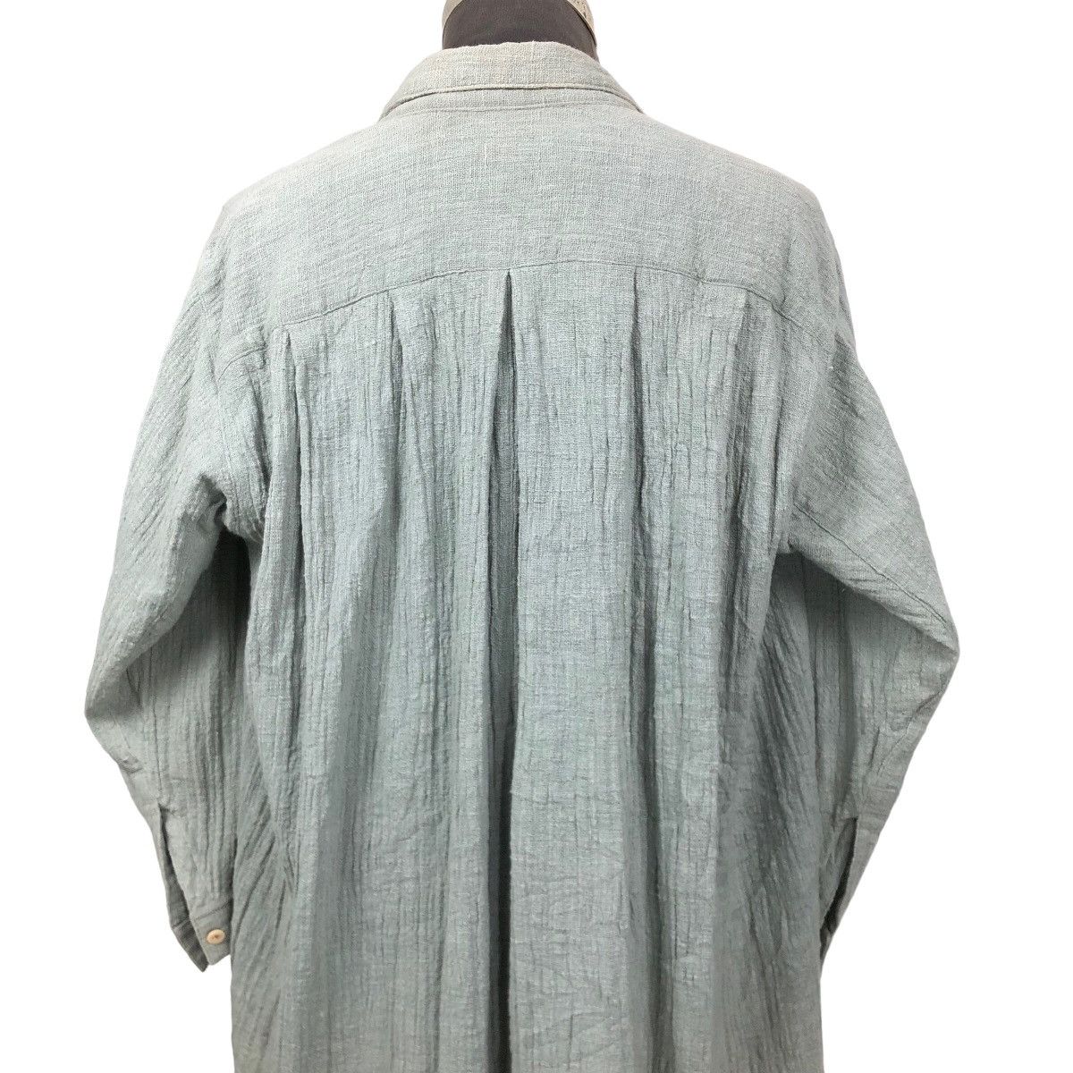 Issey Miyake Vintage 70s Issey Miyake Hemp Car Coat Single Breasted Size US L / EU 52-54 / 3 - 22 Thumbnail