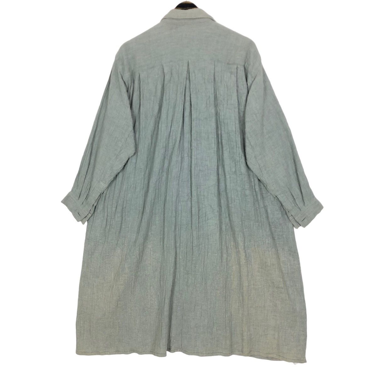 Issey Miyake Vintage 70s Issey Miyake Hemp Car Coat Single Breasted Size US L / EU 52-54 / 3 - 16 Thumbnail