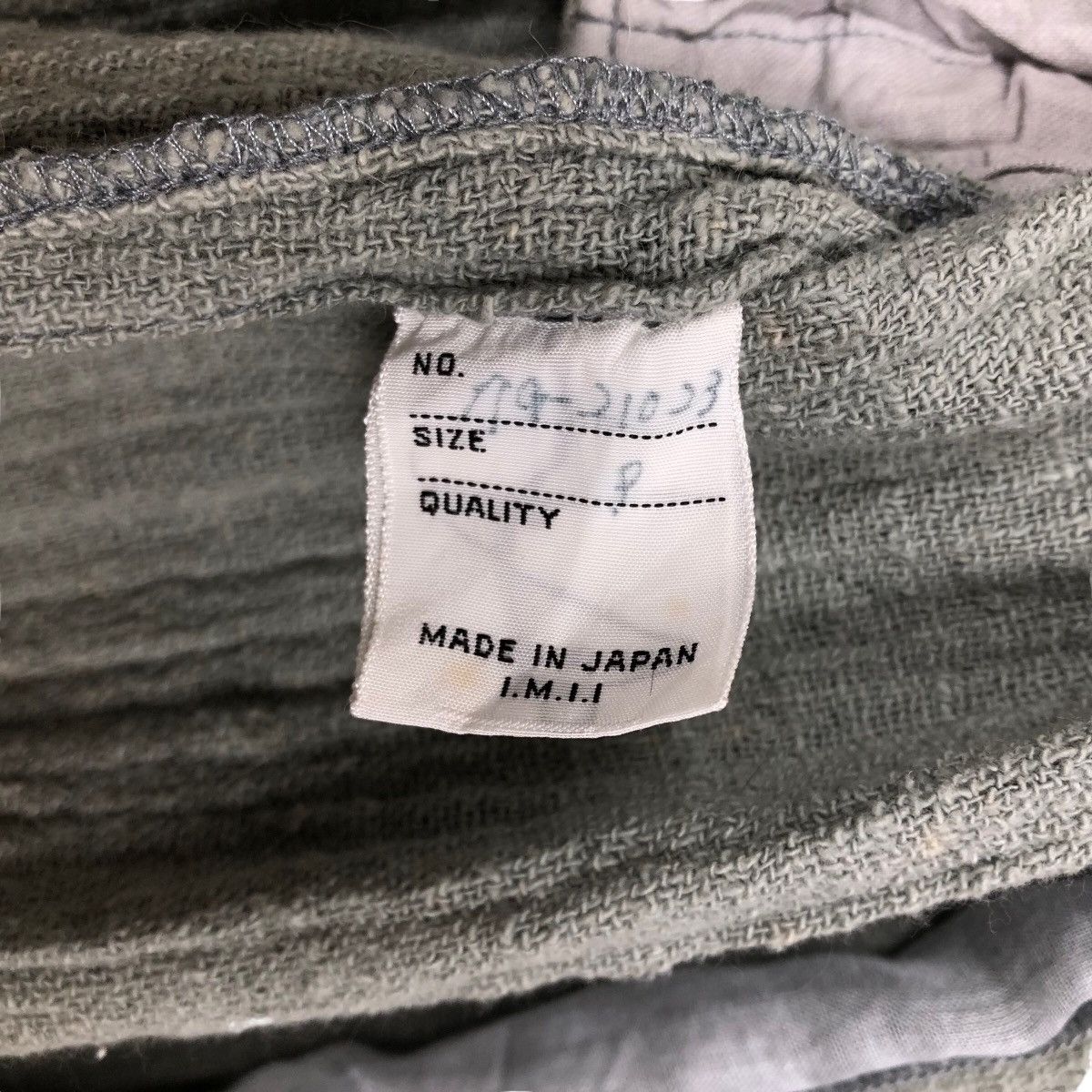 Issey Miyake Vintage 70s Issey Miyake Hemp Car Coat Single Breasted Size US L / EU 52-54 / 3 - 15 Thumbnail