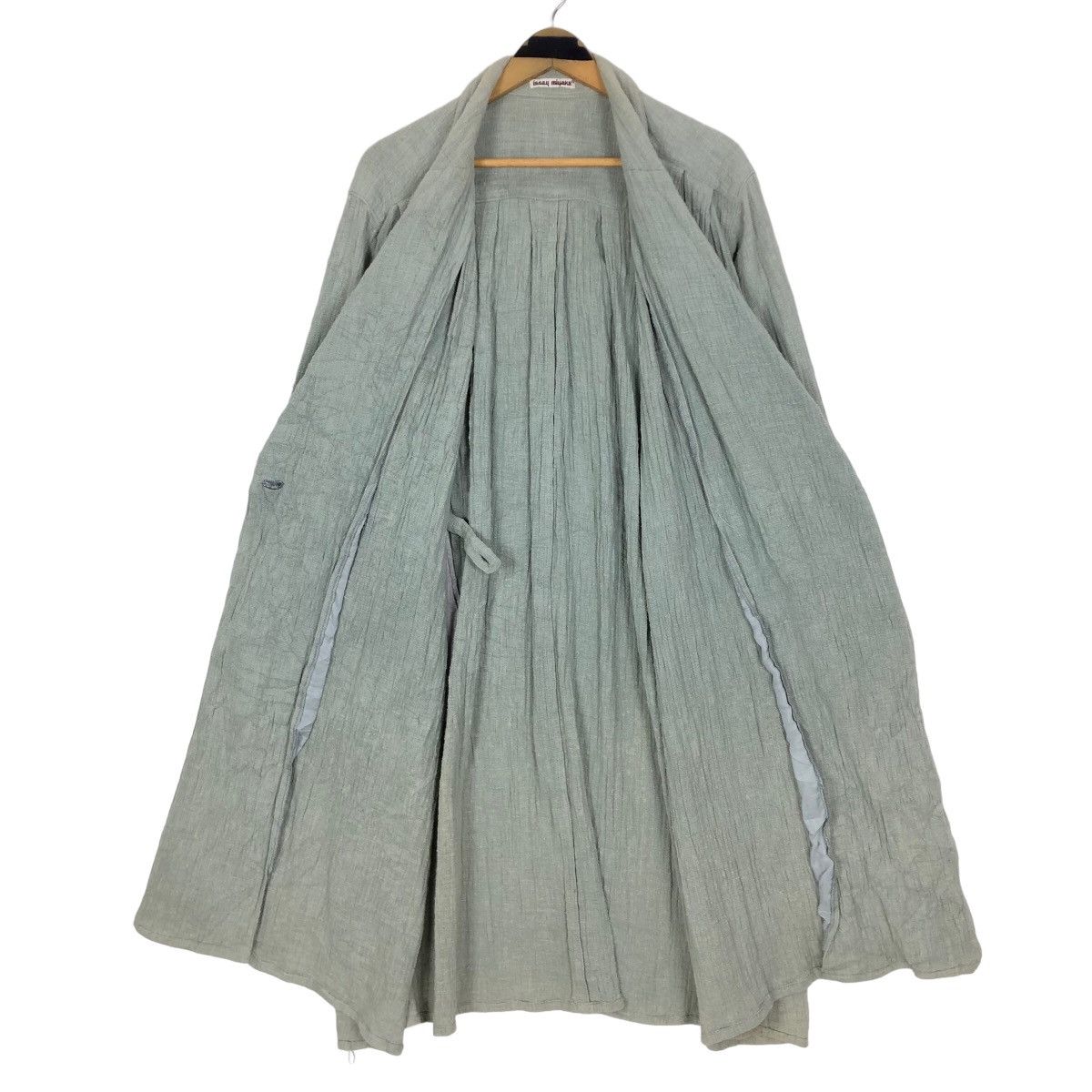 Issey Miyake Vintage 70s Issey Miyake Hemp Car Coat Single Breasted Size US L / EU 52-54 / 3 - 10 Thumbnail