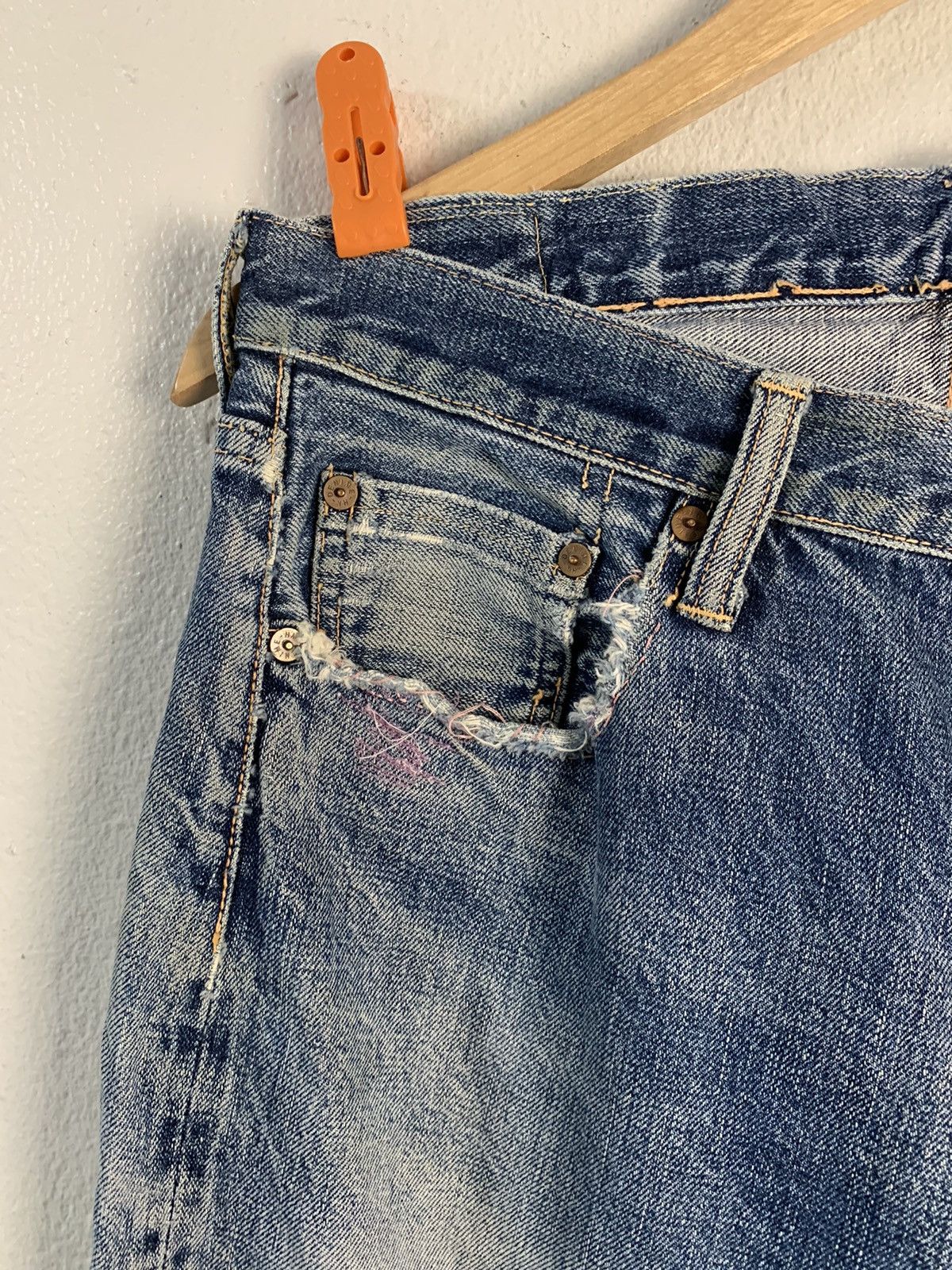Denime Vintage Denime Selvedge Jeans Size US 31 - 8 Thumbnail