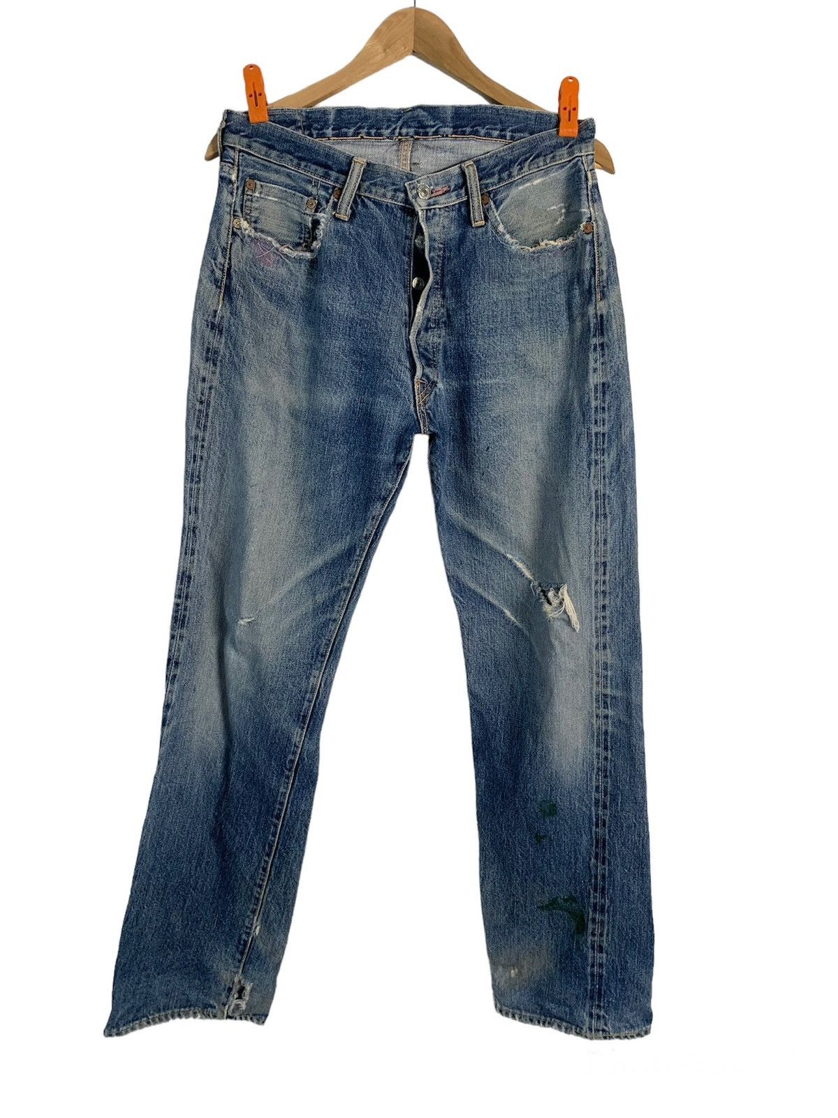 Denime Vintage Denime Selvedge Jeans Size US 31 - 1 Thumbnail