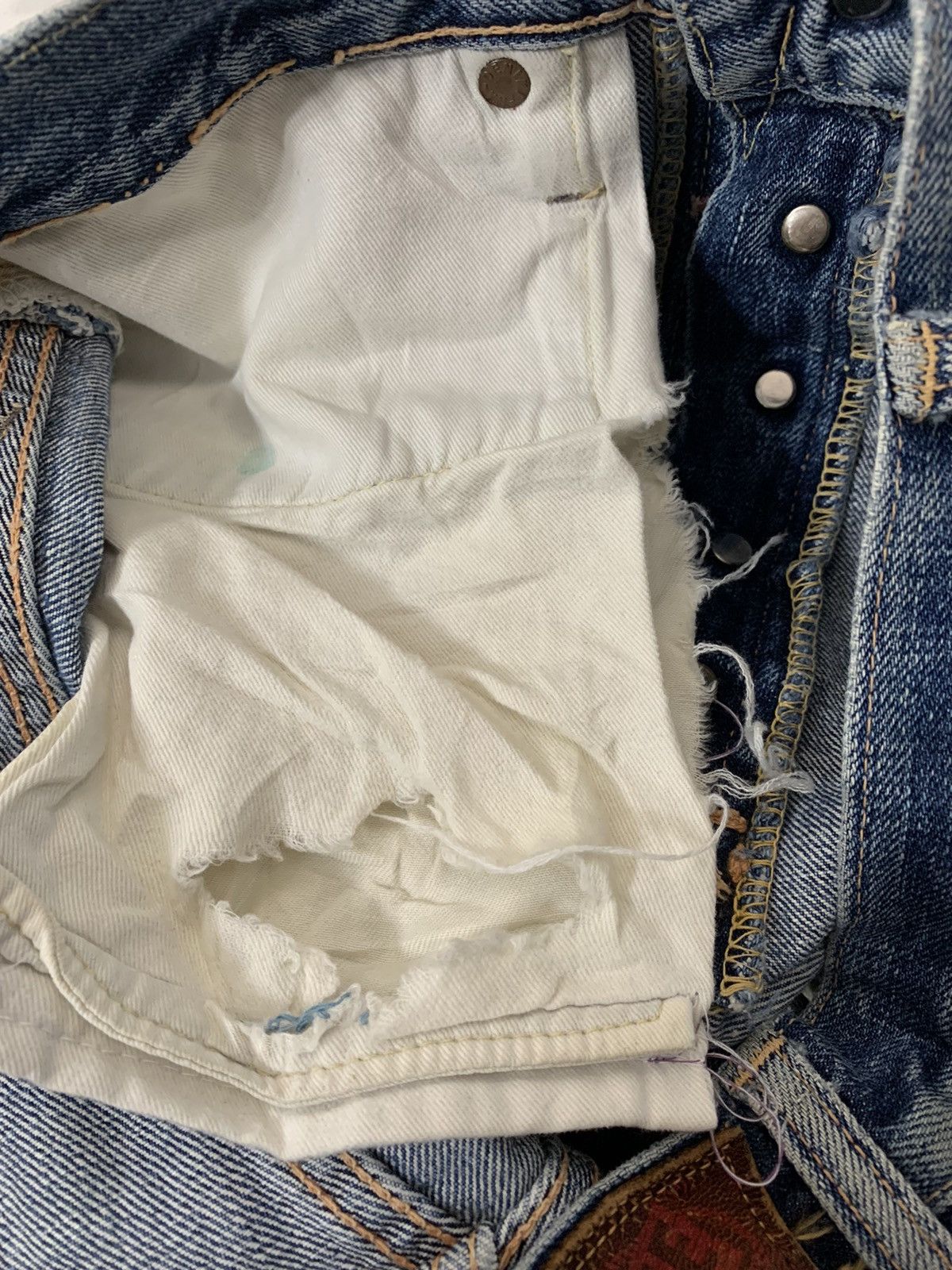 Denime Vintage Denime Selvedge Jeans Size US 31 - 15 Thumbnail