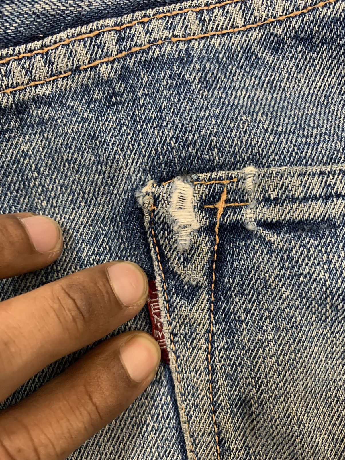 Denime Vintage Denime Selvedge Jeans Size US 31 - 12 Thumbnail