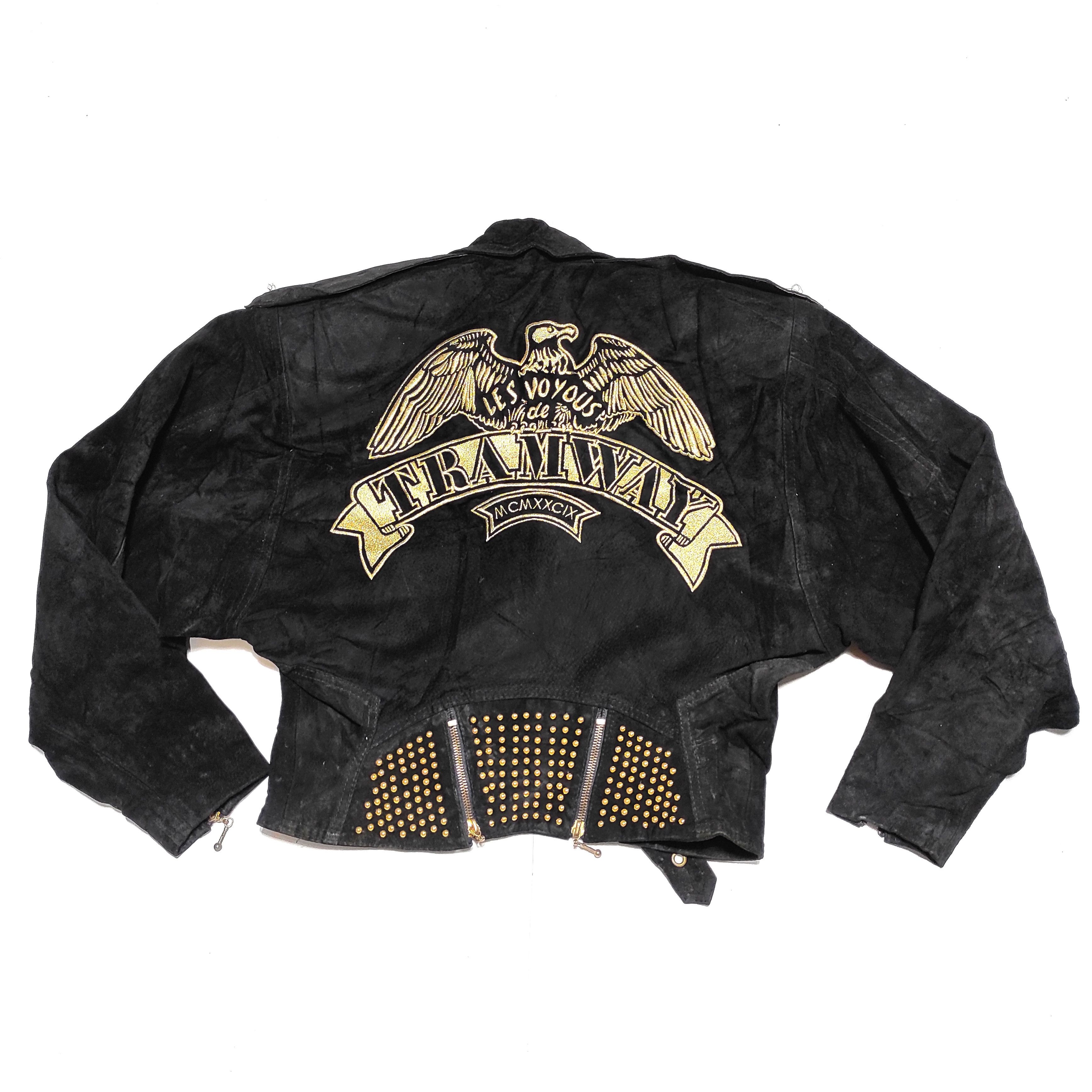 Other Beautifull Leather Jacket LES VOYOUS THE TRAMWAY Full Suede Size S / US 4 / IT 40 - 1 Thumbnail