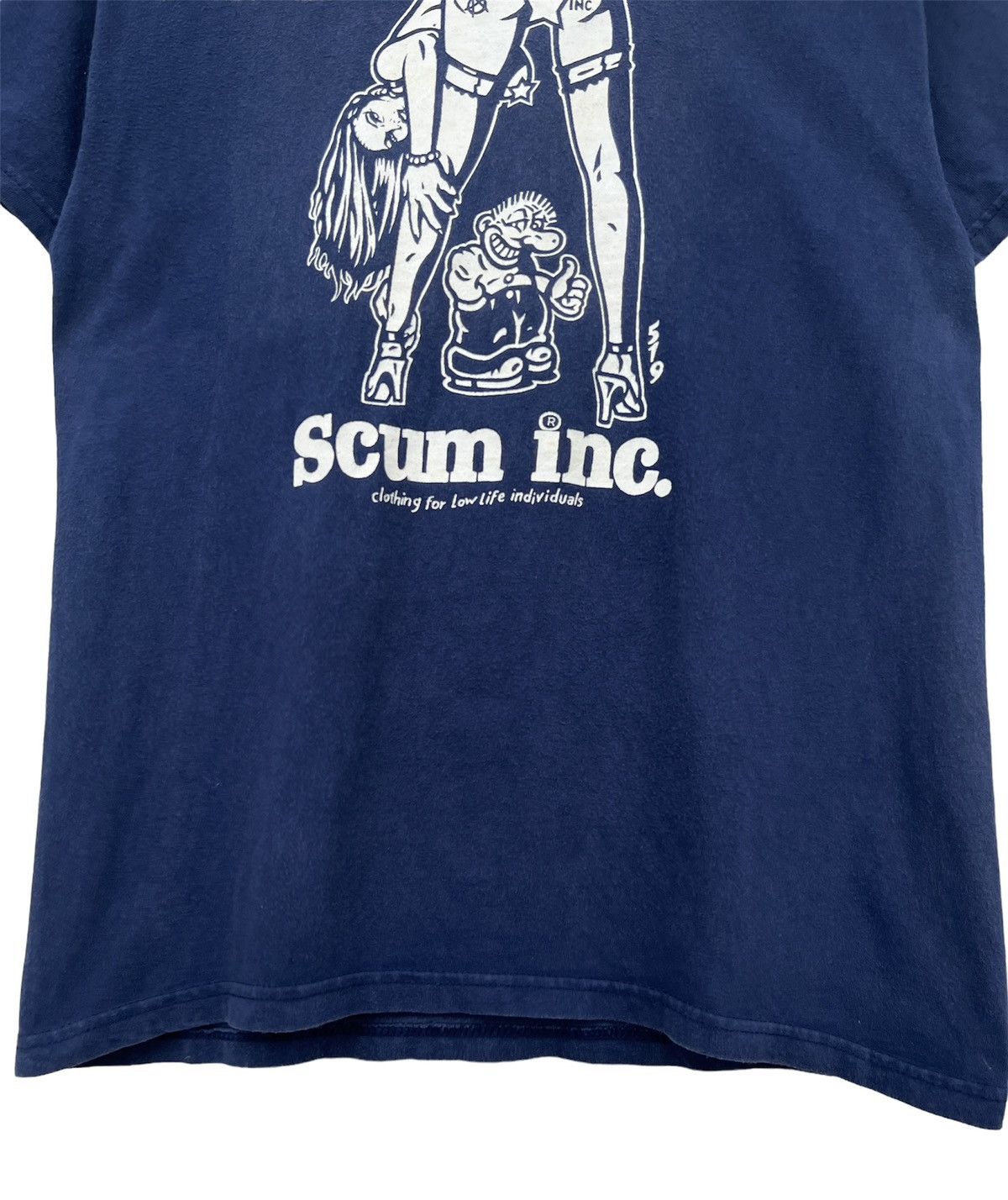 Seditionaries Scum Inc Anarchy Tee Shirt Size US S / EU 44-46 / 1 - 2 Thumbnail