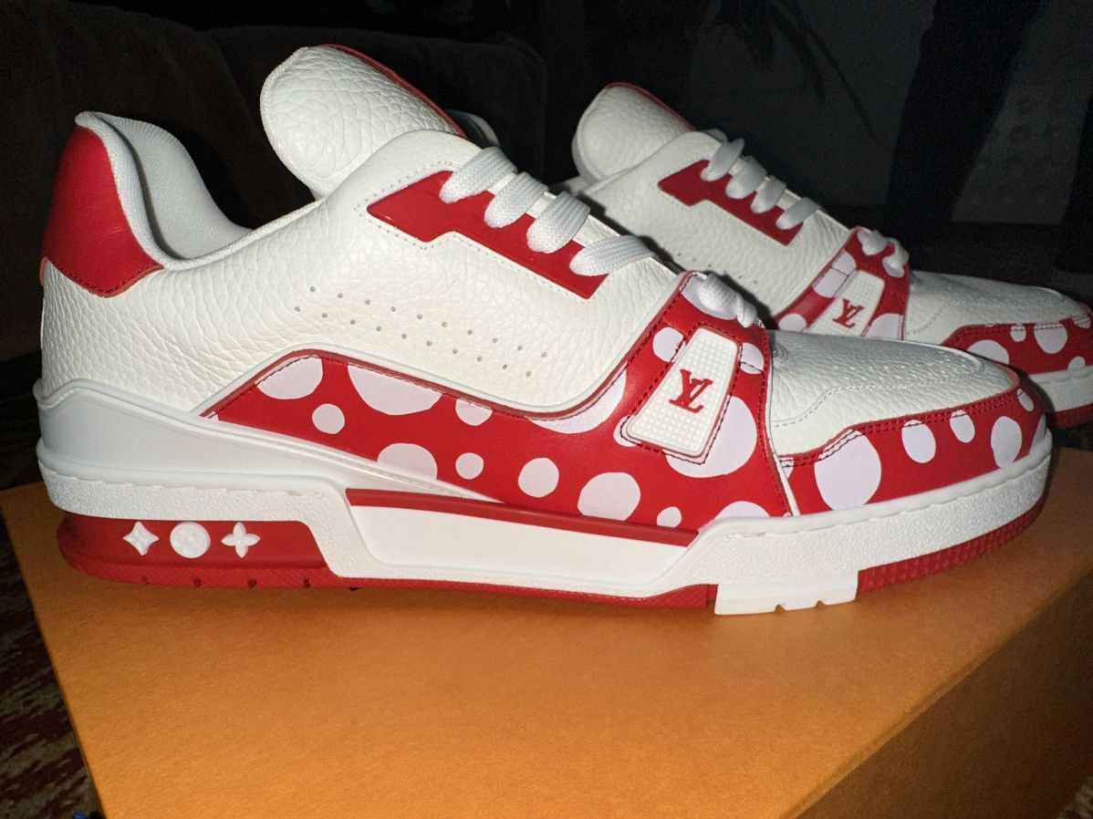 Louis Vuitton × Yayoi Kusama Louis Vuitton x Yayoi Kusama sneakers red Size US 12 / EU 45 - 1 Thumbnail