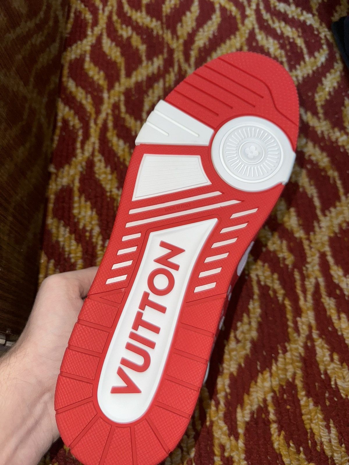 Louis Vuitton × Yayoi Kusama Louis Vuitton x Yayoi Kusama sneakers red Size US 12 / EU 45 - 2 Thumbnail