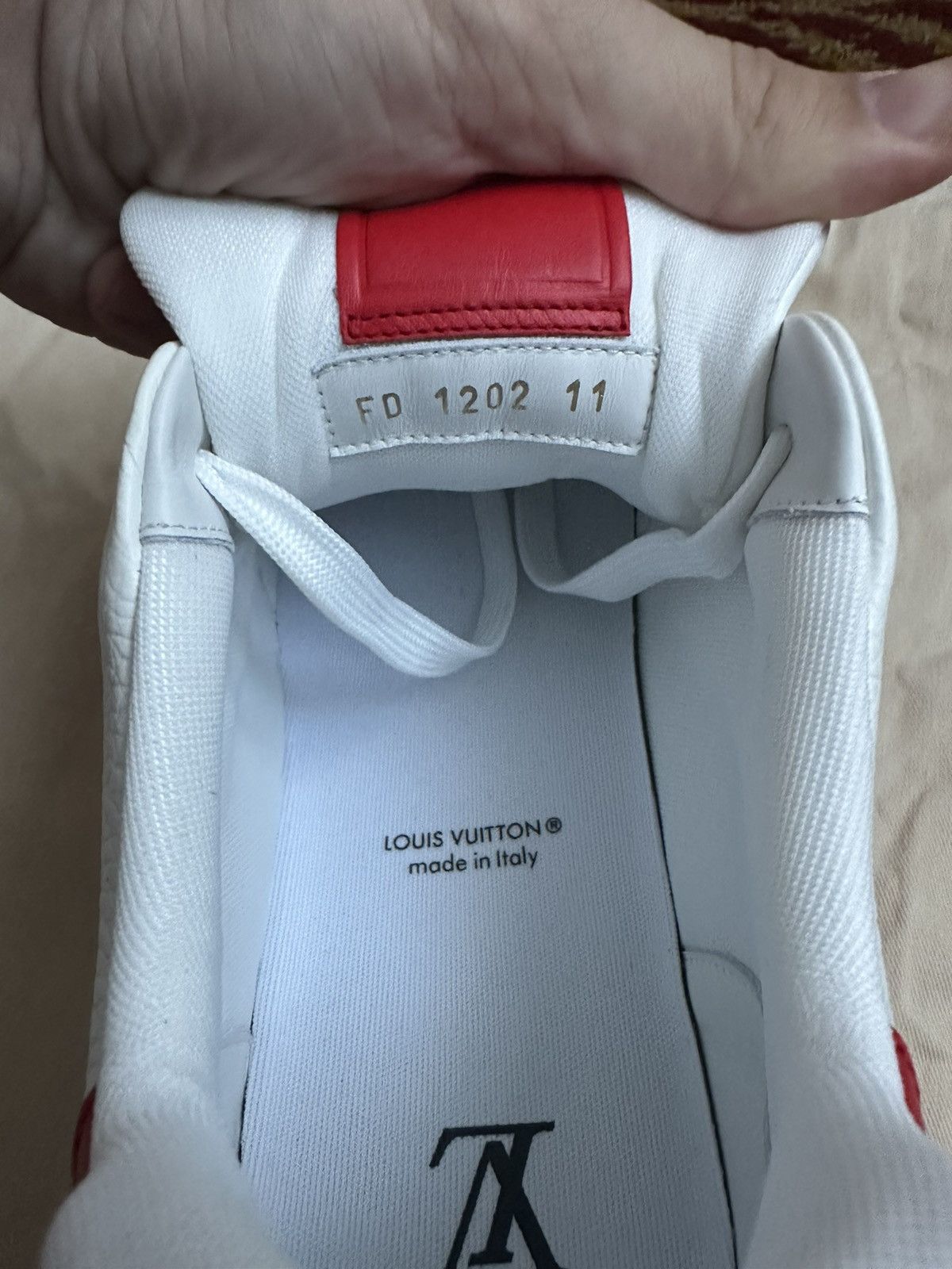 Louis Vuitton × Yayoi Kusama Louis Vuitton x Yayoi Kusama sneakers red Size US 12 / EU 45 - 4 Thumbnail