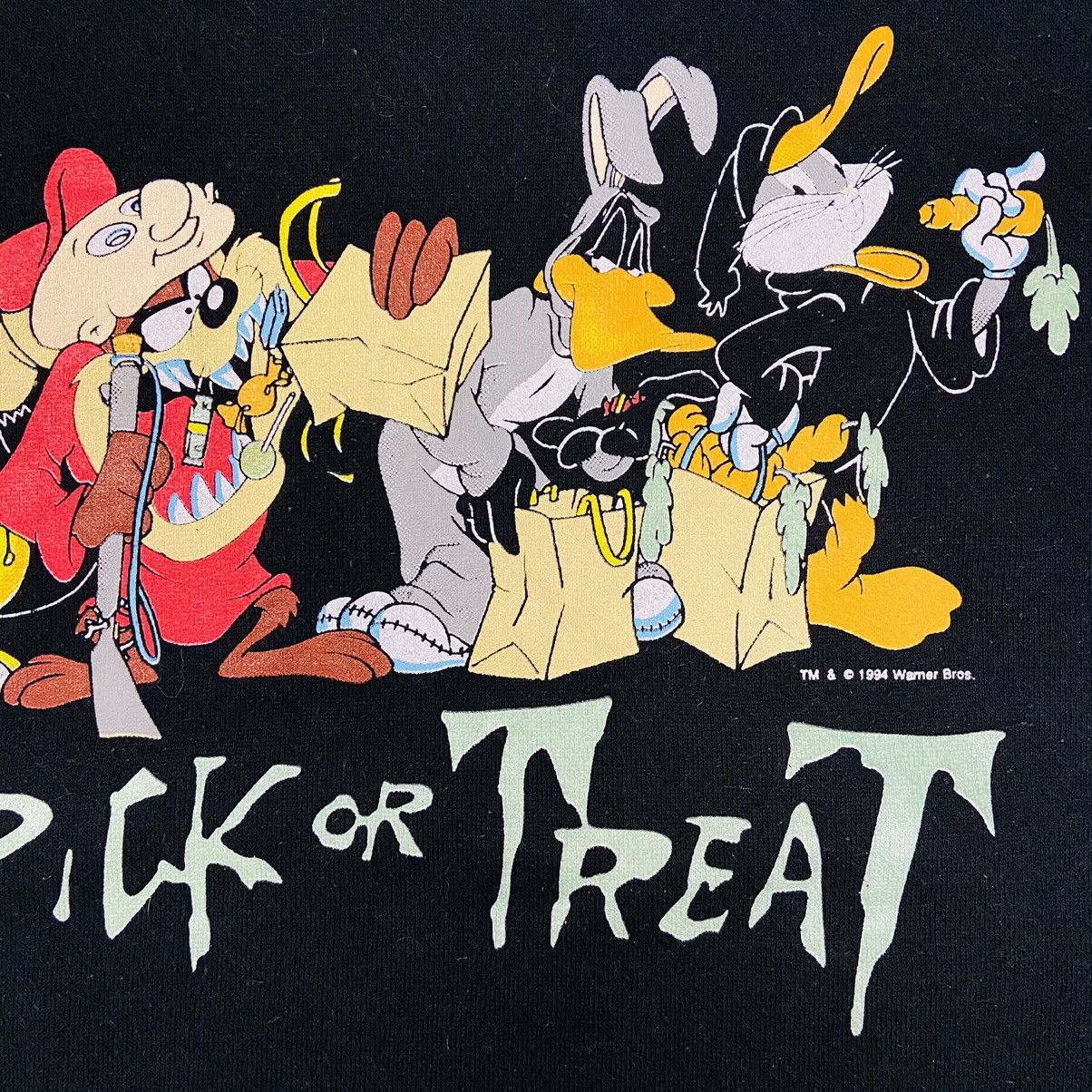 Cartoon Network 1994 “TRICK OR TREAT” WARNER BROS RARE SWEATSHIRT - 1340 Size US XL / EU 56 / 4 - 4 Thumbnail
