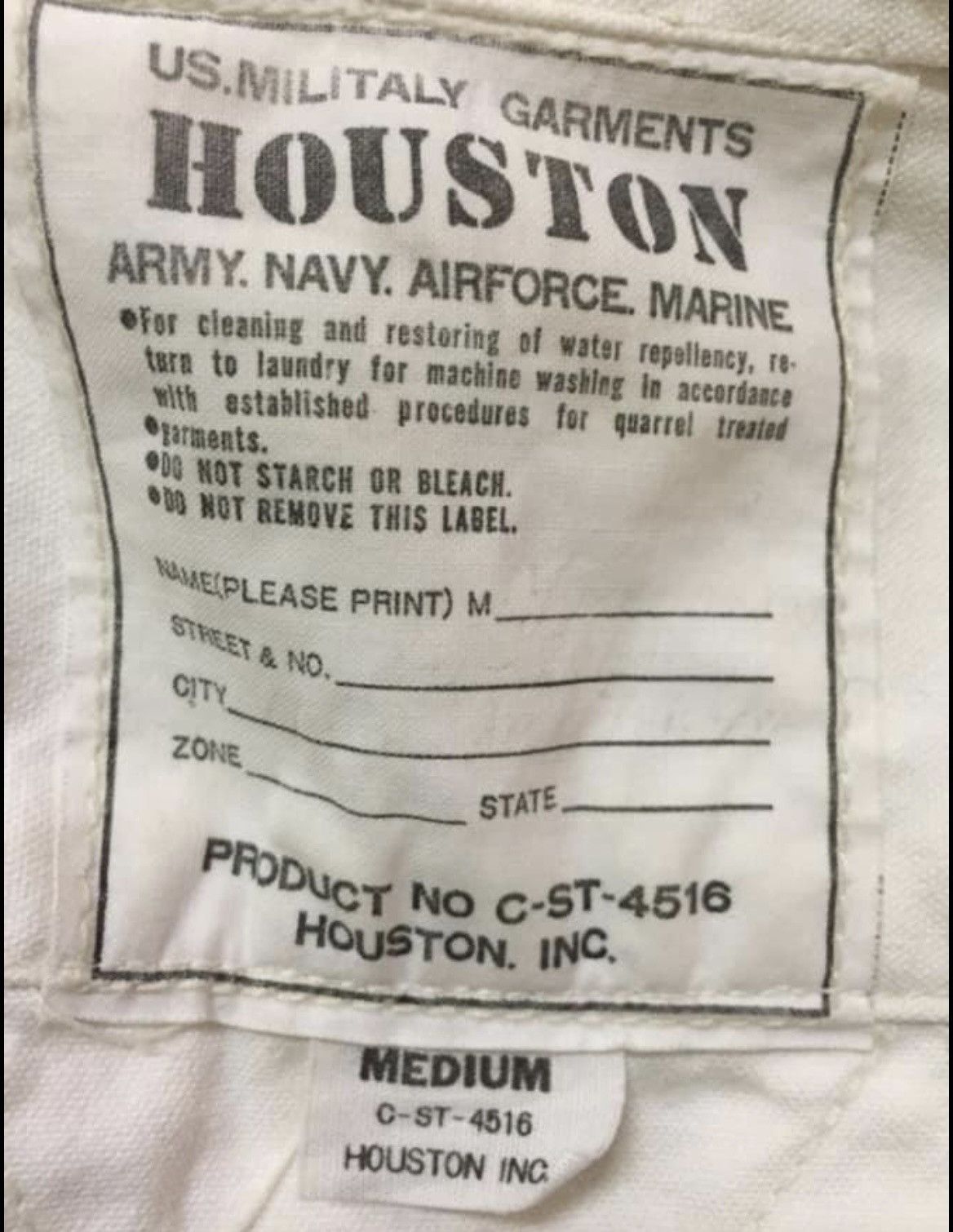 Japanese Brand Vintage Houston Military Inspired Tactical Jacket Size US M / EU 48-50 / 2 - 8 Thumbnail