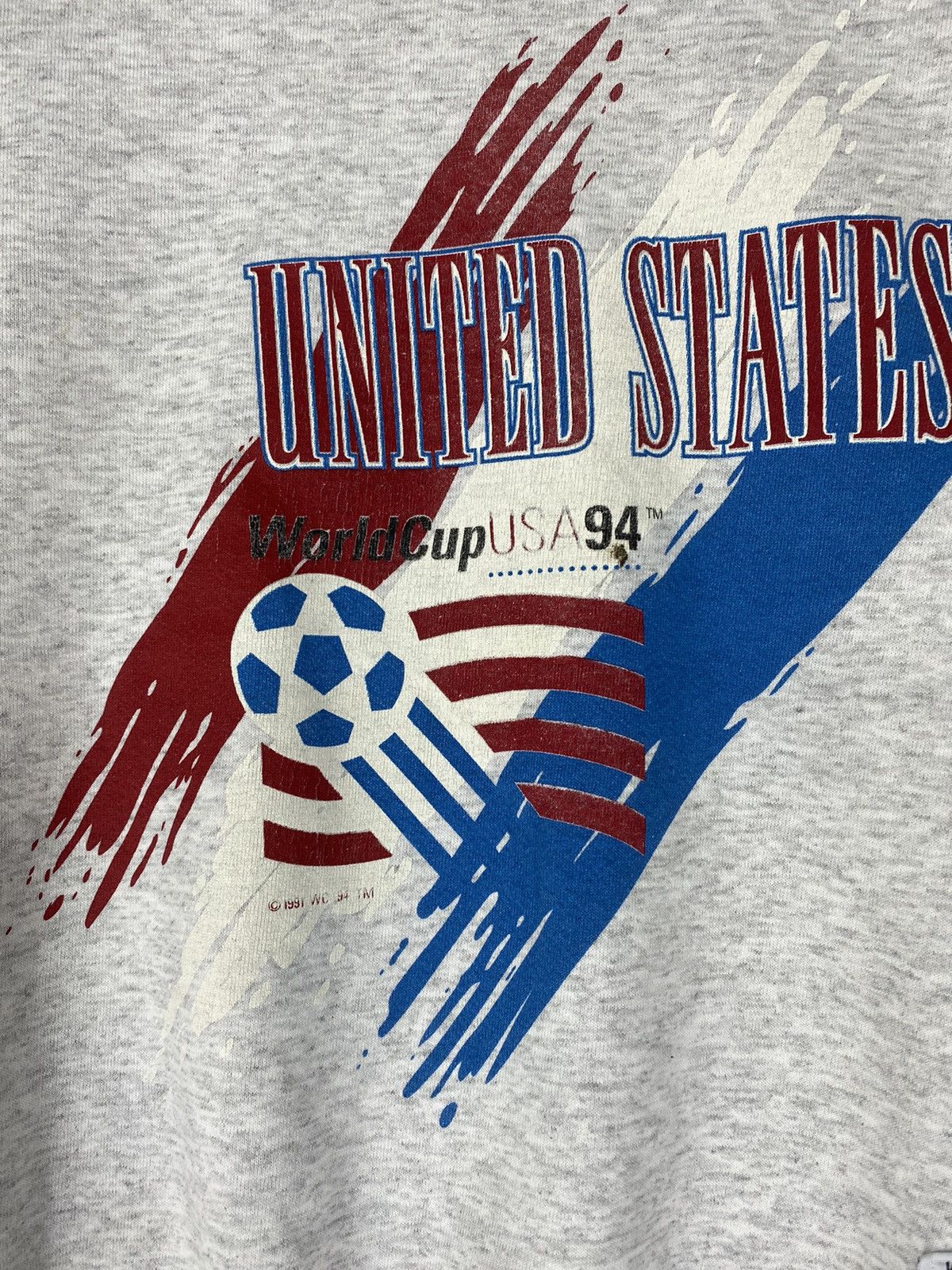 Vintage Vintage rare 1994 world cop usa Size US M / EU 48-50 / 2 - 2 Thumbnail