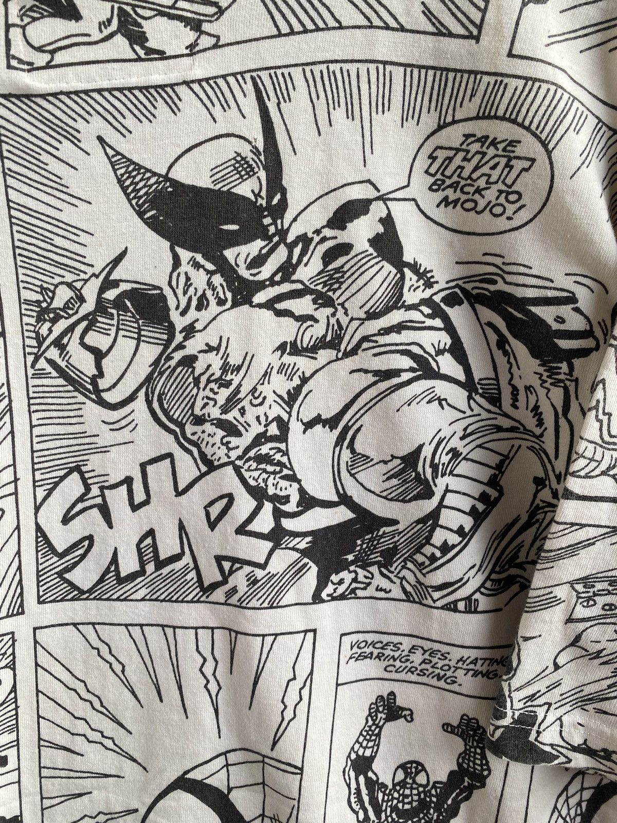 Marvel Comics × Vintage Vintage 90s Spiderman comics tee Size US L / EU 52-54 / 3 - 5 Thumbnail