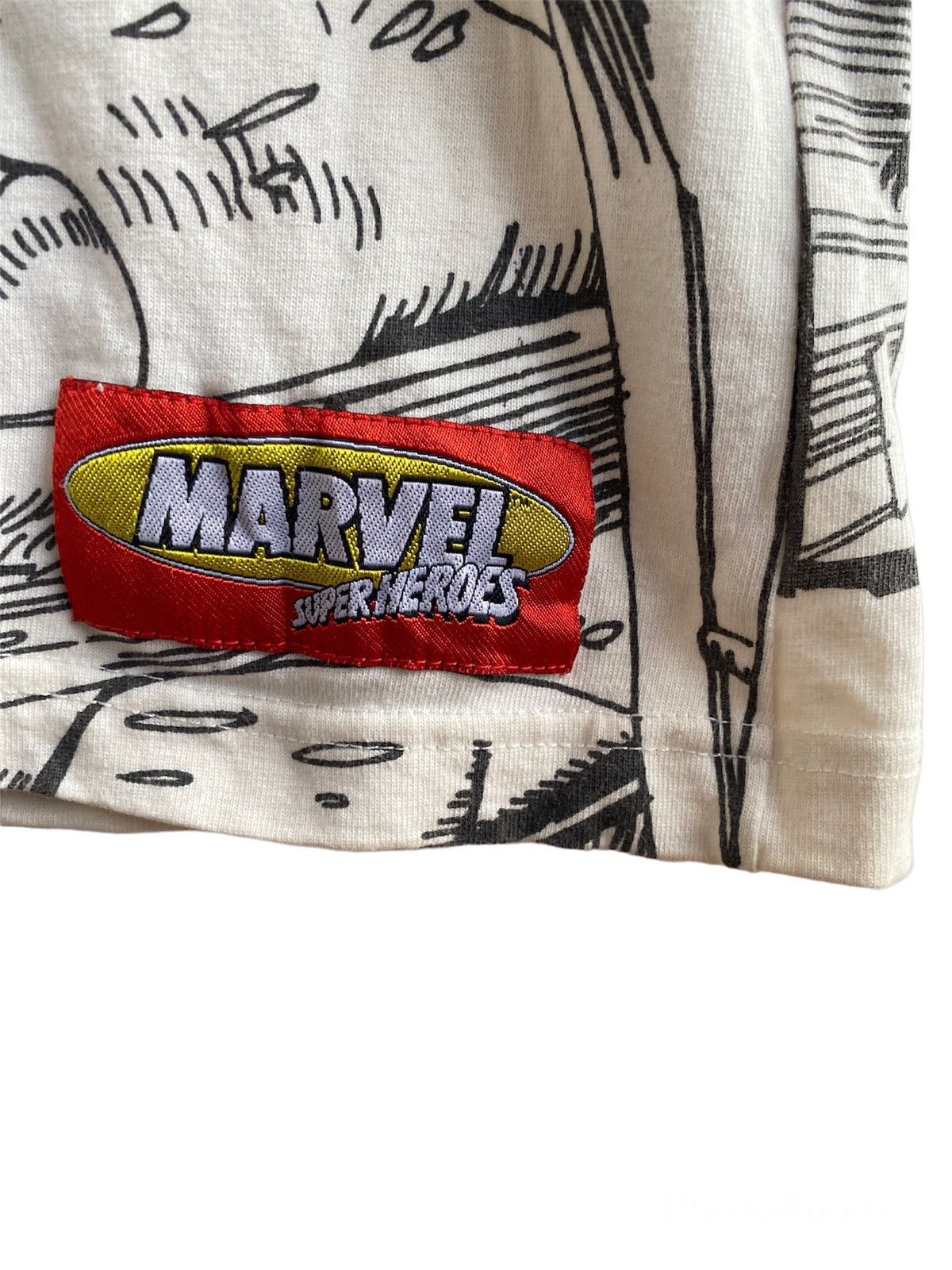 Marvel Comics × Vintage Vintage 90s Spiderman comics tee Size US L / EU 52-54 / 3 - 4 Thumbnail
