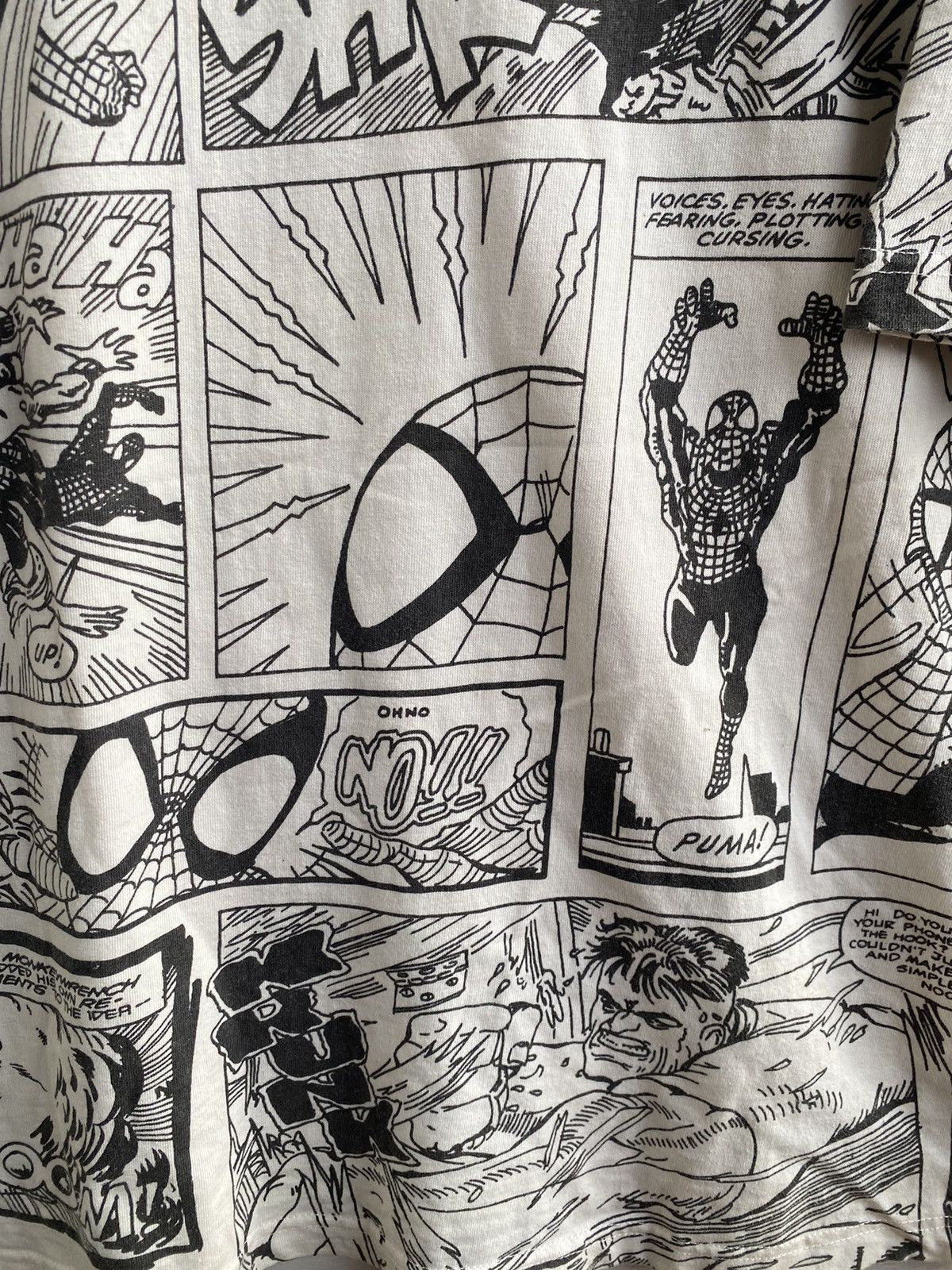 Marvel Comics × Vintage Vintage 90s Spiderman comics tee Size US L / EU 52-54 / 3 - 6 Thumbnail