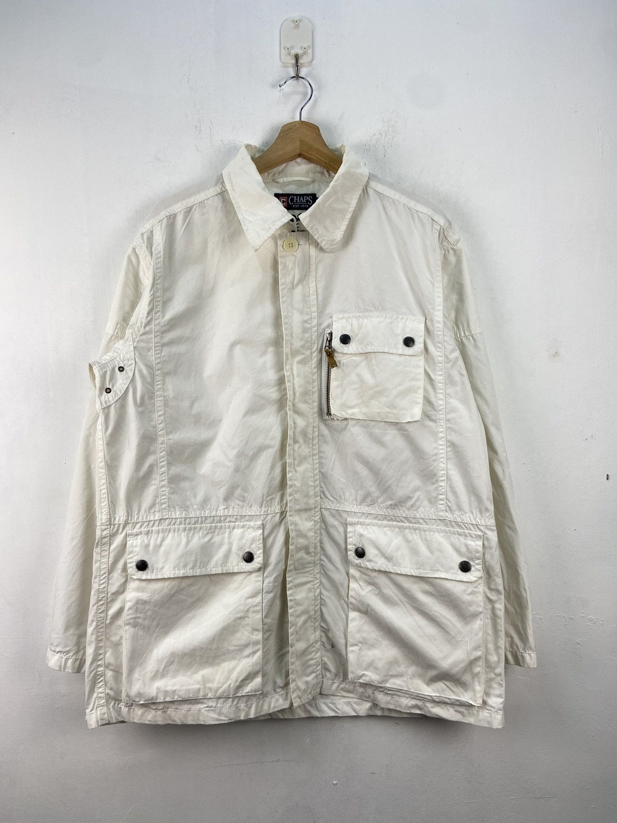 Chaps Ralph Lauren Vintage Chaps Ralph Lauren Tactical Jacket Size US L / EU 52-54 / 3 - 3 Thumbnail