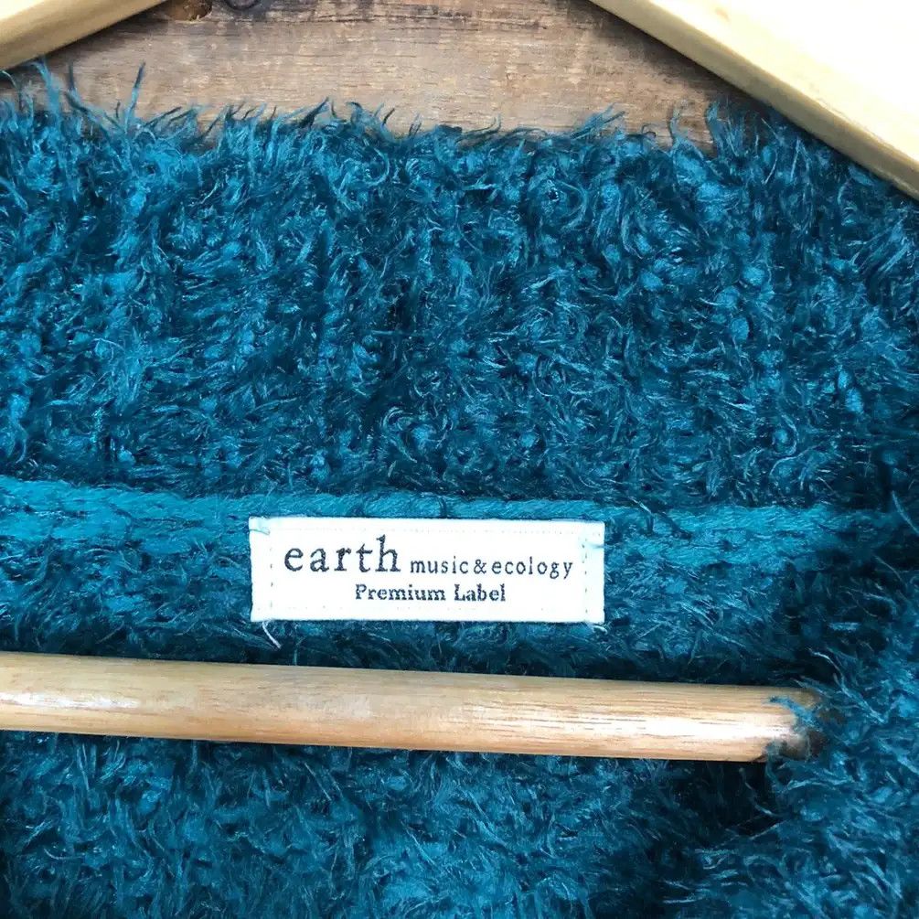 Aran Isles Knitwear × Homespun Knitwear × Japanese Brand Earth Music Economy Shag Shaggy Fur Mohair Knitwear #707 Size M / US 6-8 / IT 42-44 - 7 Thumbnail