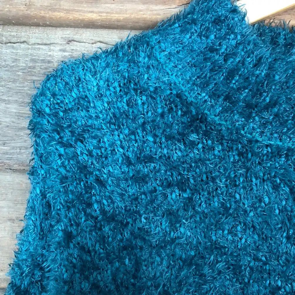 Aran Isles Knitwear × Homespun Knitwear × Japanese Brand Earth Music Economy Shag Shaggy Fur Mohair Knitwear #707 Size M / US 6-8 / IT 42-44 - 9 Thumbnail
