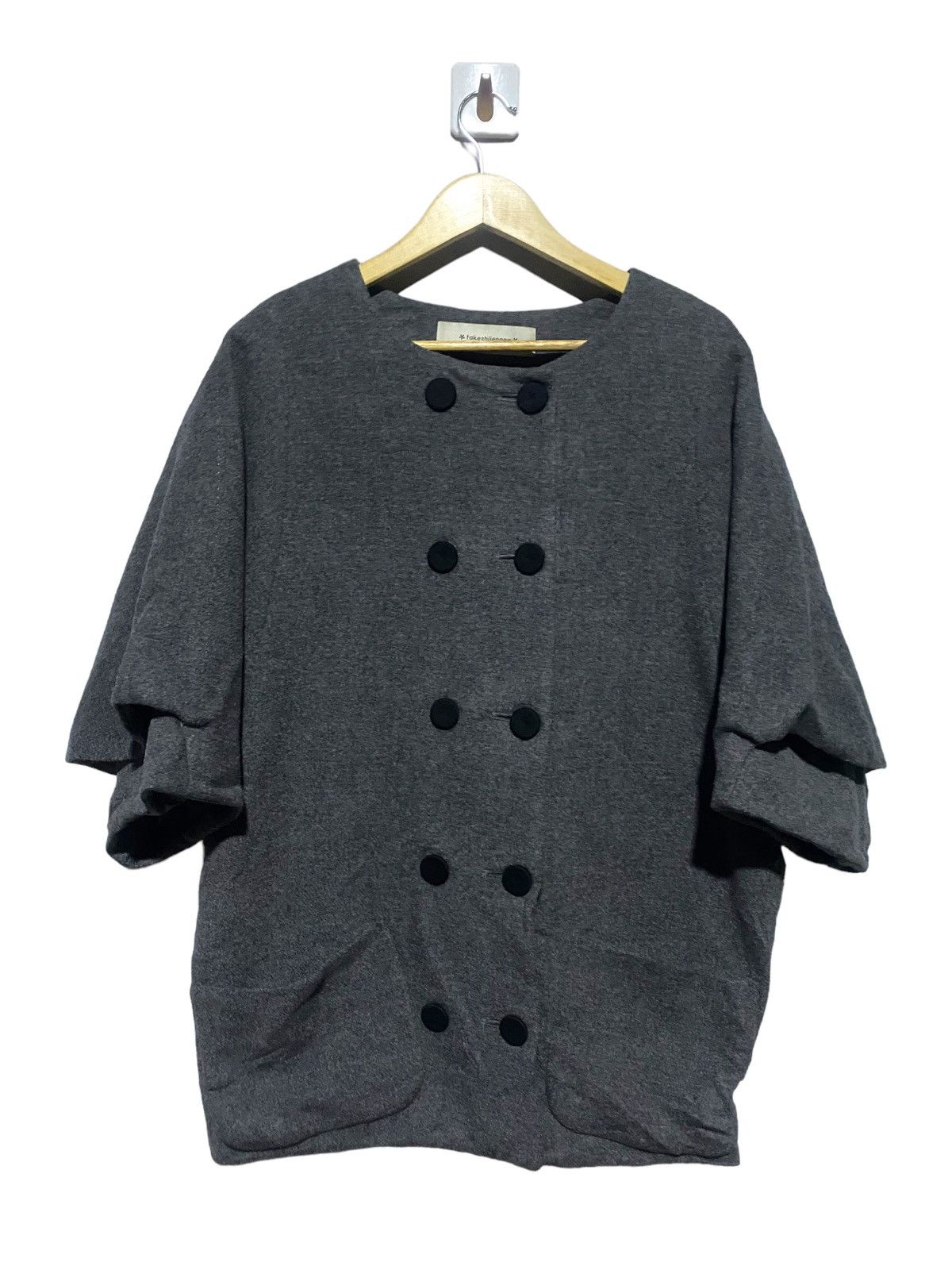 Designer × Japanese Brand 🔥SALE🔥TAKESHIIENAGA ASYMMETRIC STYLE Size L / US 10 / IT 46 - 1 Thumbnail