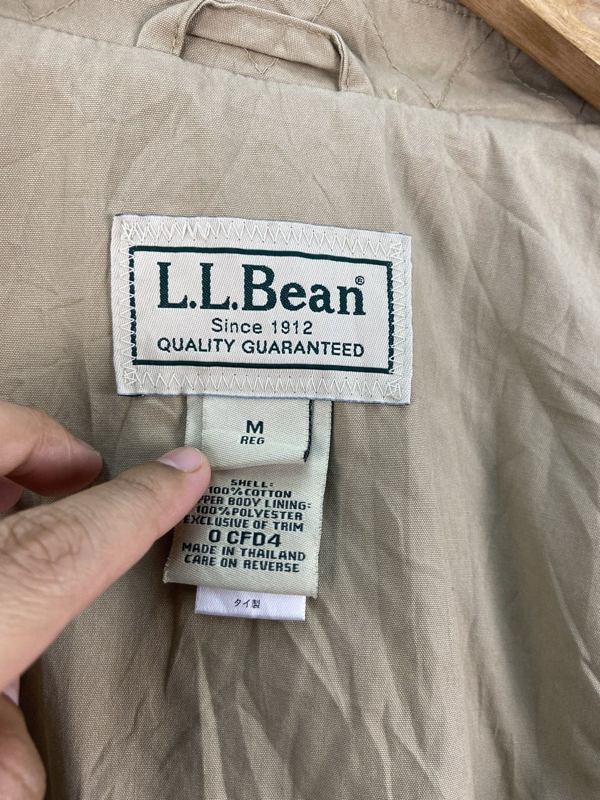 L.L. Bean × Vintage Vintage LL BEAN Field Jacket Military Hunting Size US M / EU 48-50 / 2 - 3 Thumbnail