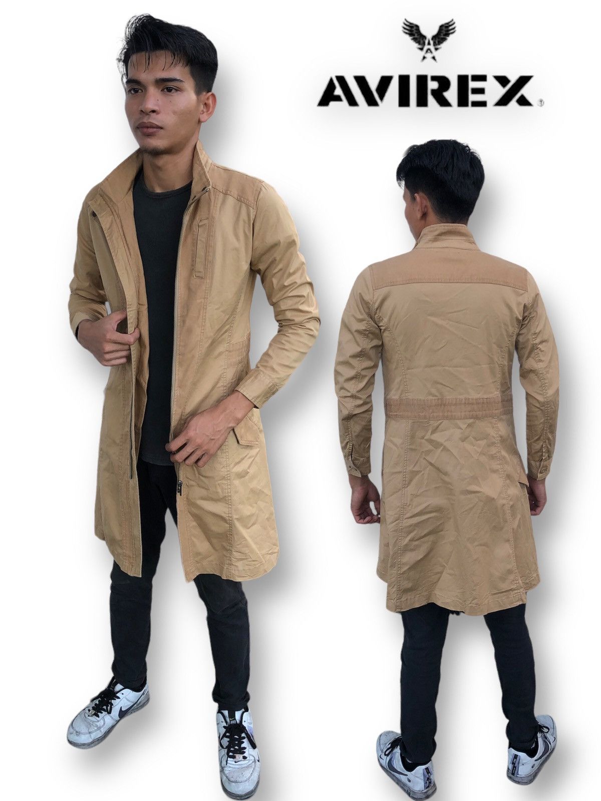 Avirex Parka Jacket Zip Ups