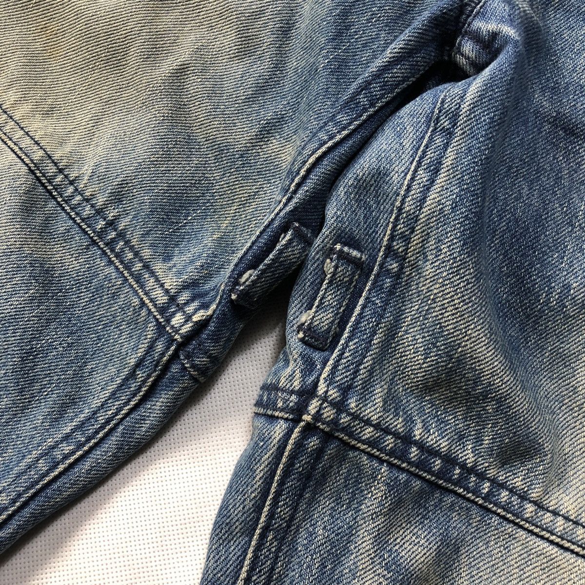 Ermenegildo Zegna Rare! Ermenegildo Zegna Design Zipper Fades Jeans Size US 31 - 7 Thumbnail