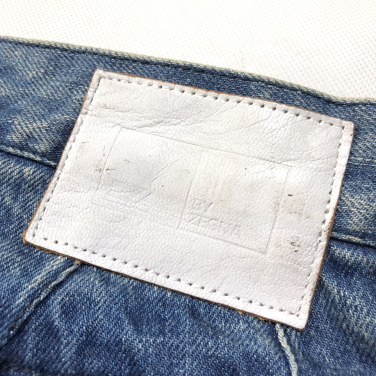 Ermenegildo Zegna Rare! Ermenegildo Zegna Design Zipper Fades Jeans Size US 31 - 13 Thumbnail