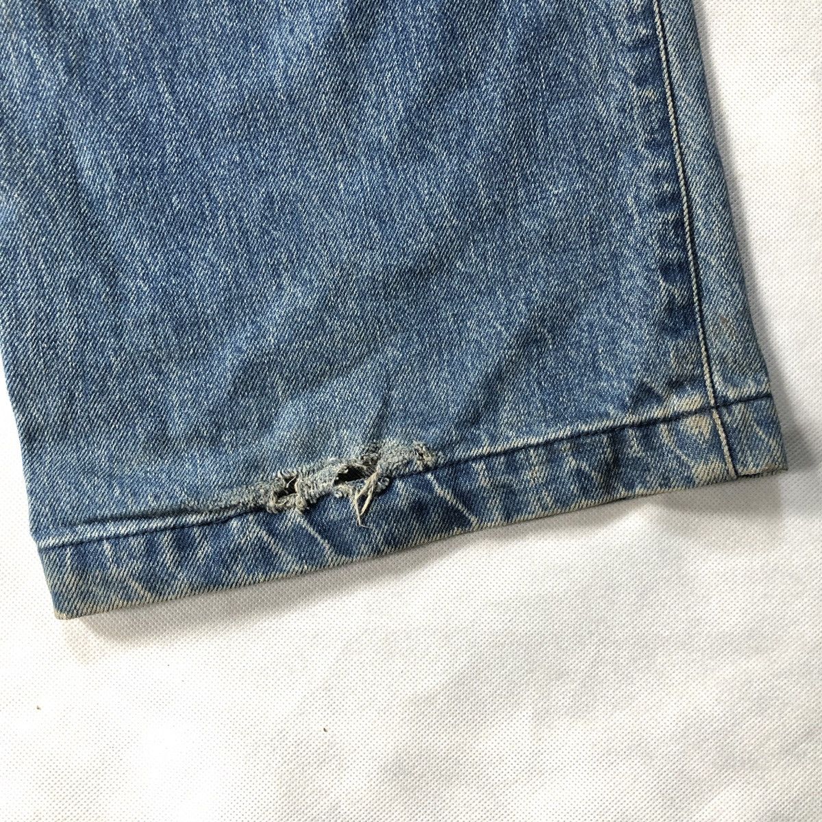 Ermenegildo Zegna Rare! Ermenegildo Zegna Design Zipper Fades Jeans Size US 31 - 12 Thumbnail