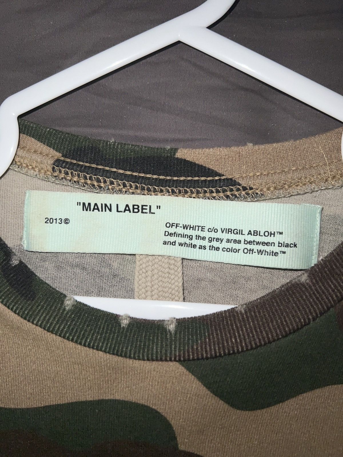 Off-White Off-White Camouflage Long Sleeve Size US L / EU 52-54 / 3 - 4 Thumbnail