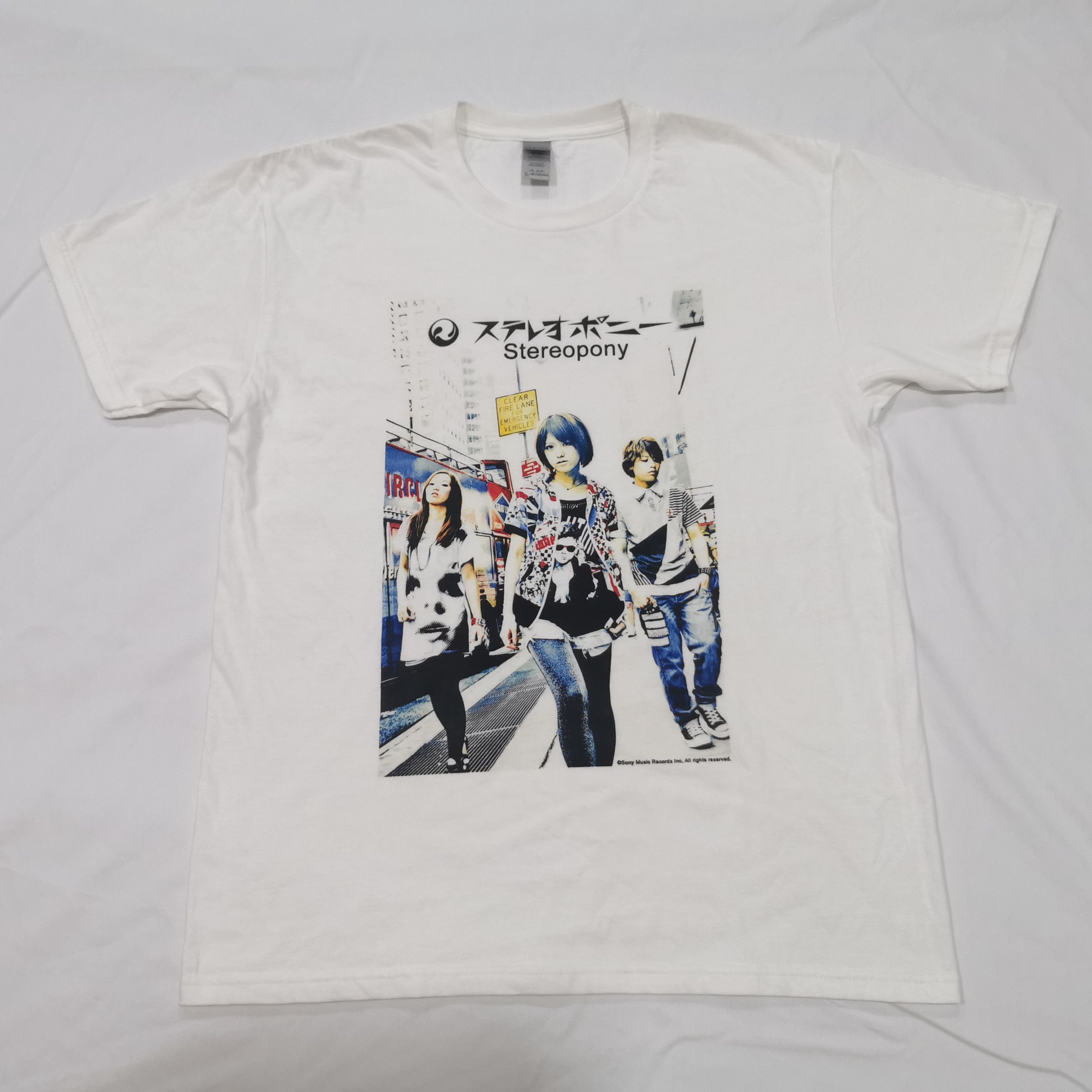 Stereopony Over The Border Japanese Band Custom Print Tshirt